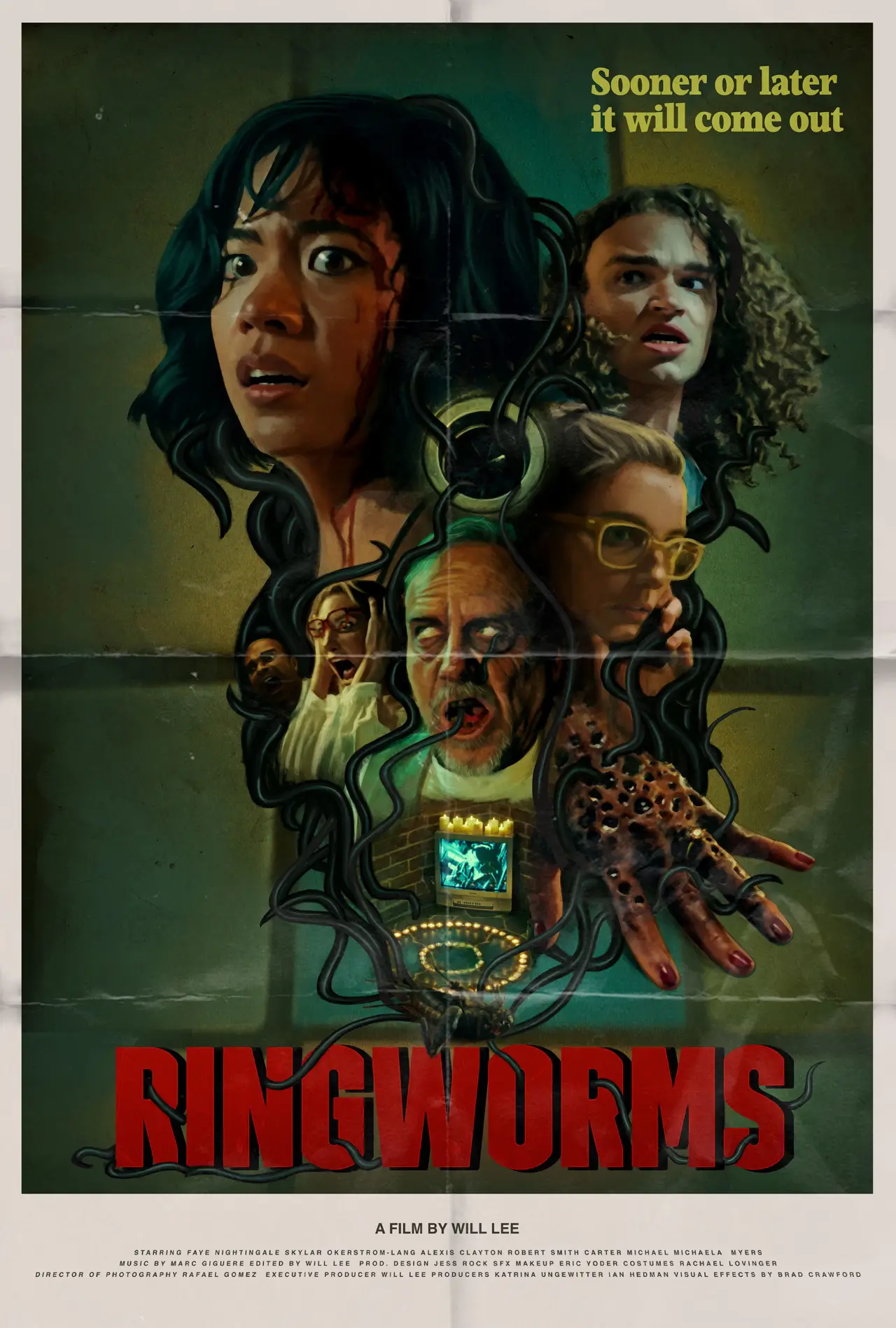 Plakat filmowy "Ringworms"