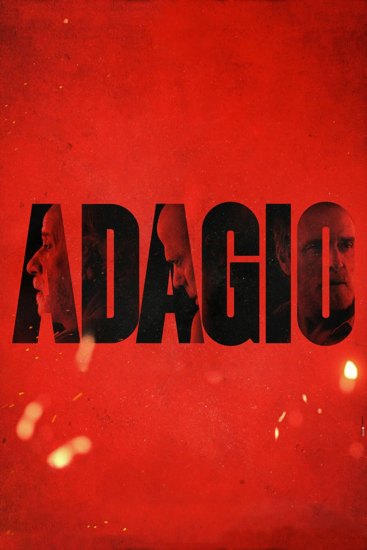 Plakat filmowy "Adagio"