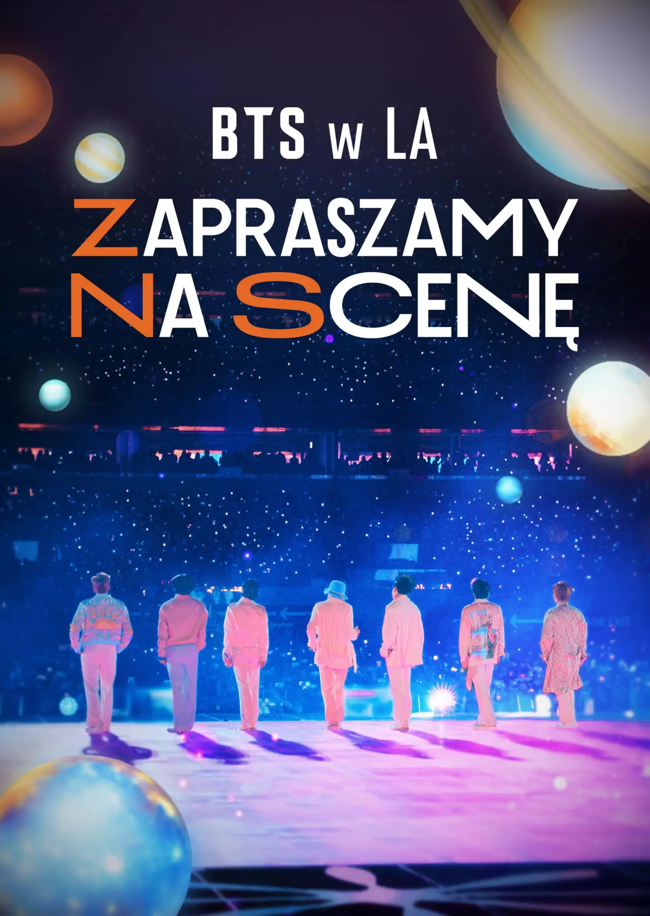 Plakat filmowy "BTS: PERMISSION TO DANCE 온 스테이지 – LA"
