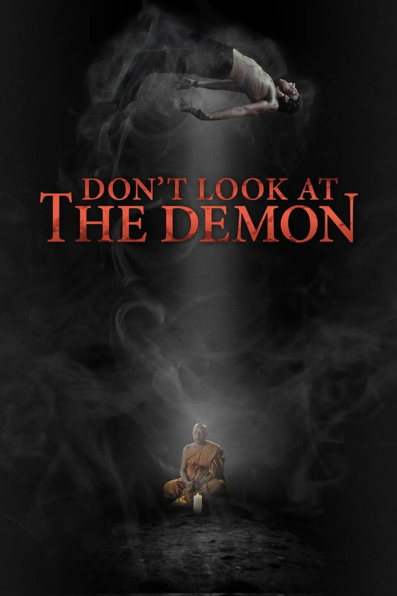 Plakat filmowy "Oczy demona"