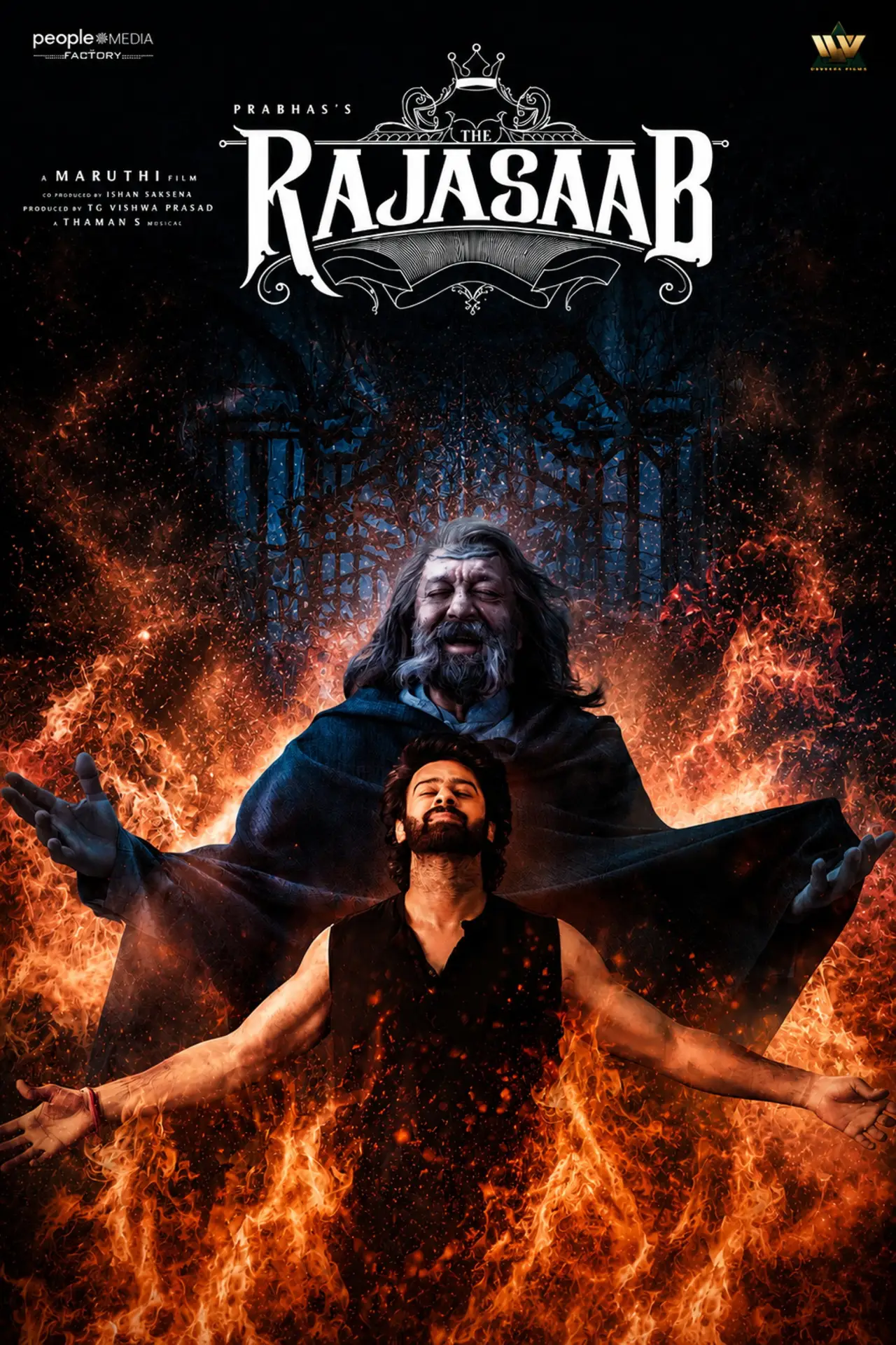 Plakat filmowy "ది రాజాసాబ్"