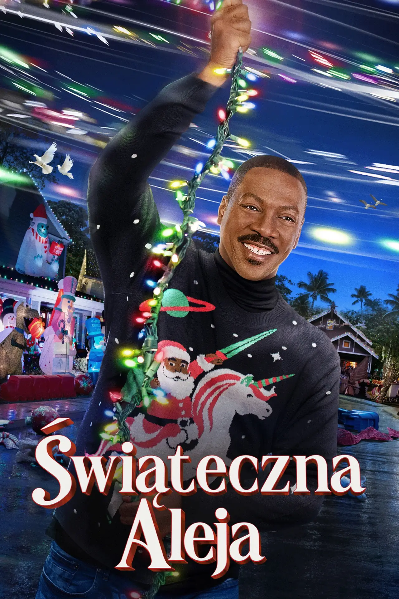 Plakat filmowy "Świąteczna Aleja"