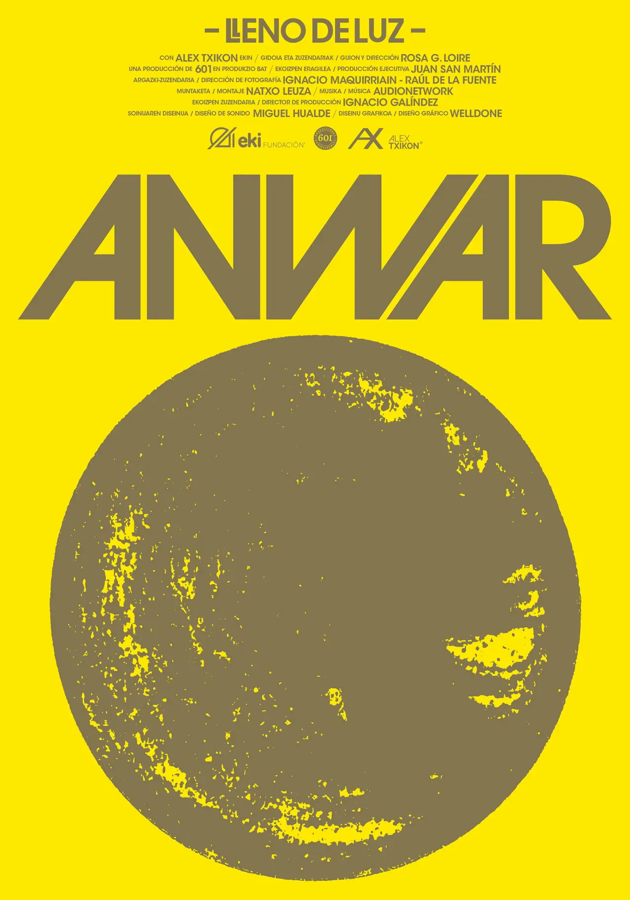 Plakat filmowy "Anwar"