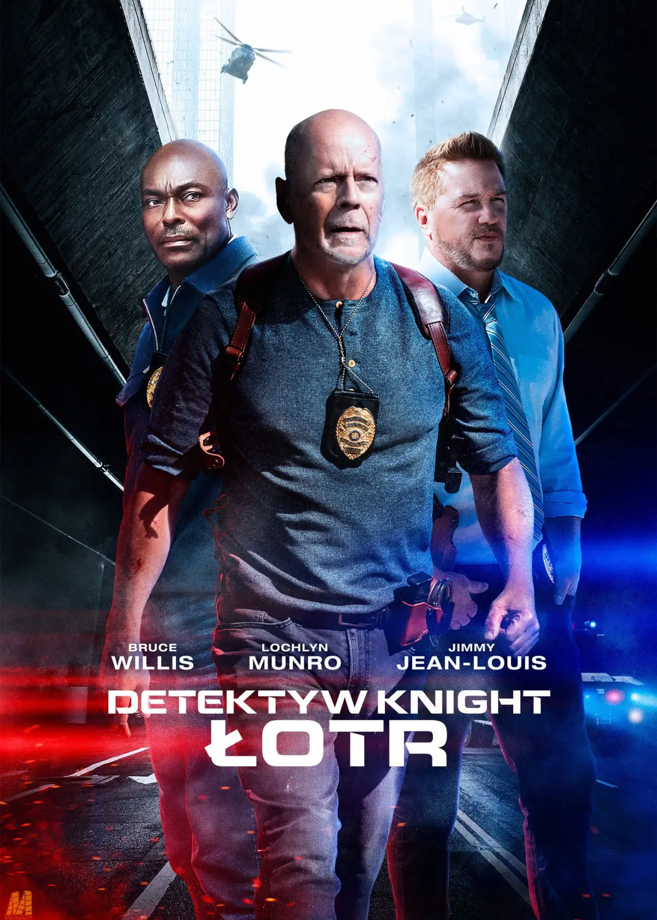 Plakat filmowy "Detektyw Knight: Łotr"