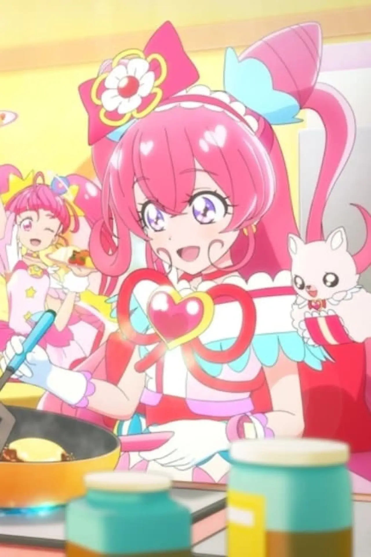 Plakat filmowy "デリシャスパーティ♡プリキュア わたしだけのお子さまランチ"
