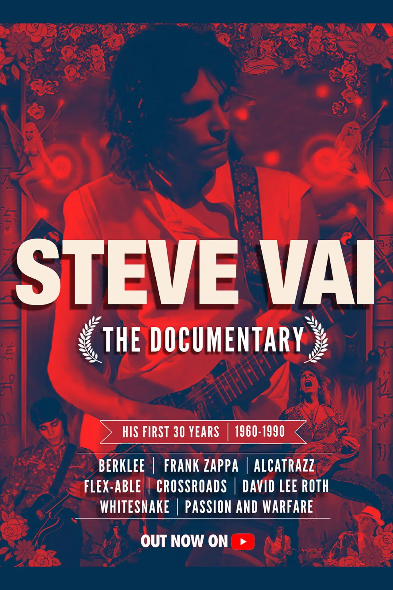 Plakat filmowy "Steve Vai - His First 30 Years: The Documentary"