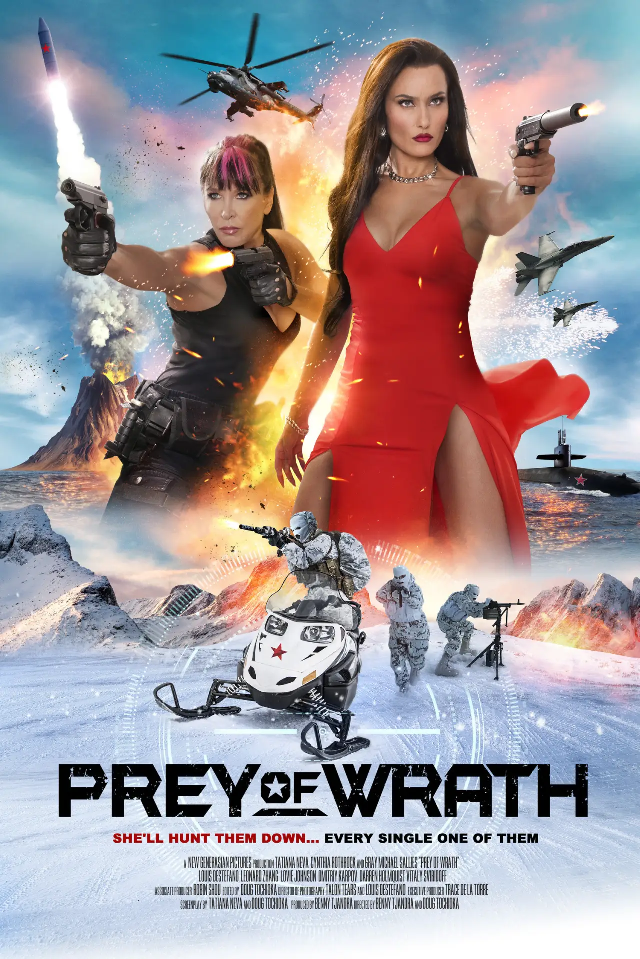 Plakat filmowy "Жертва на гнева"