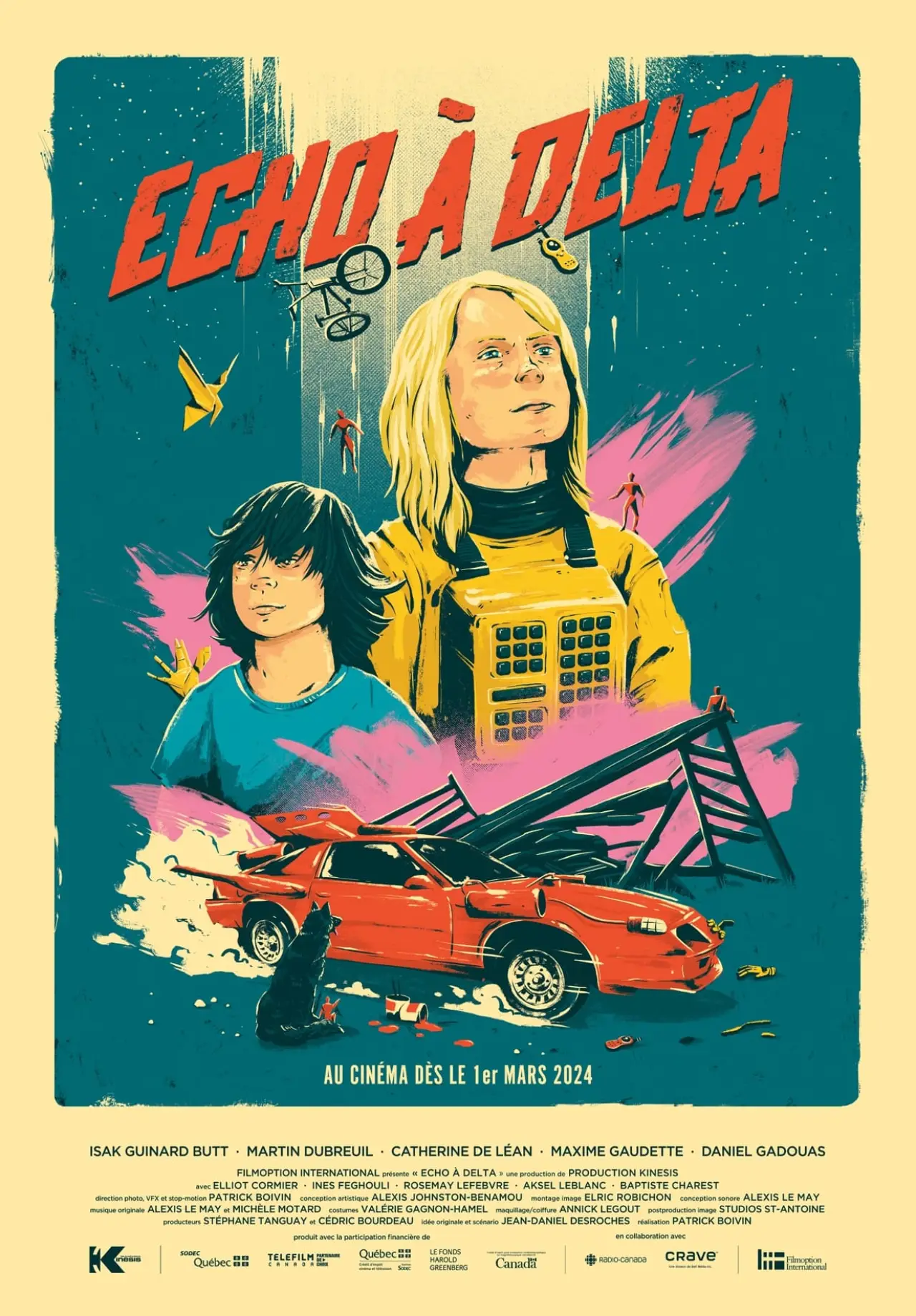 Plakat filmowy "Echo à Delta"