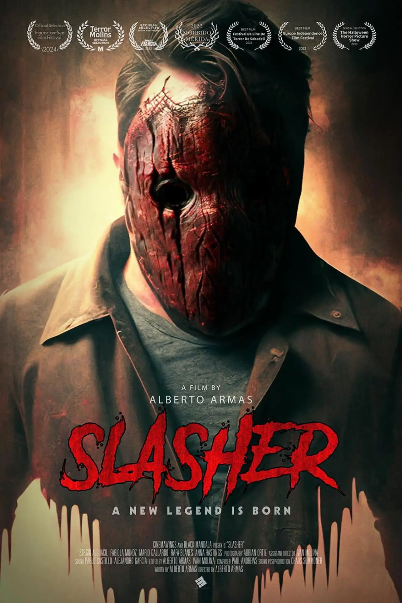 Plakat filmowy "Slasher"