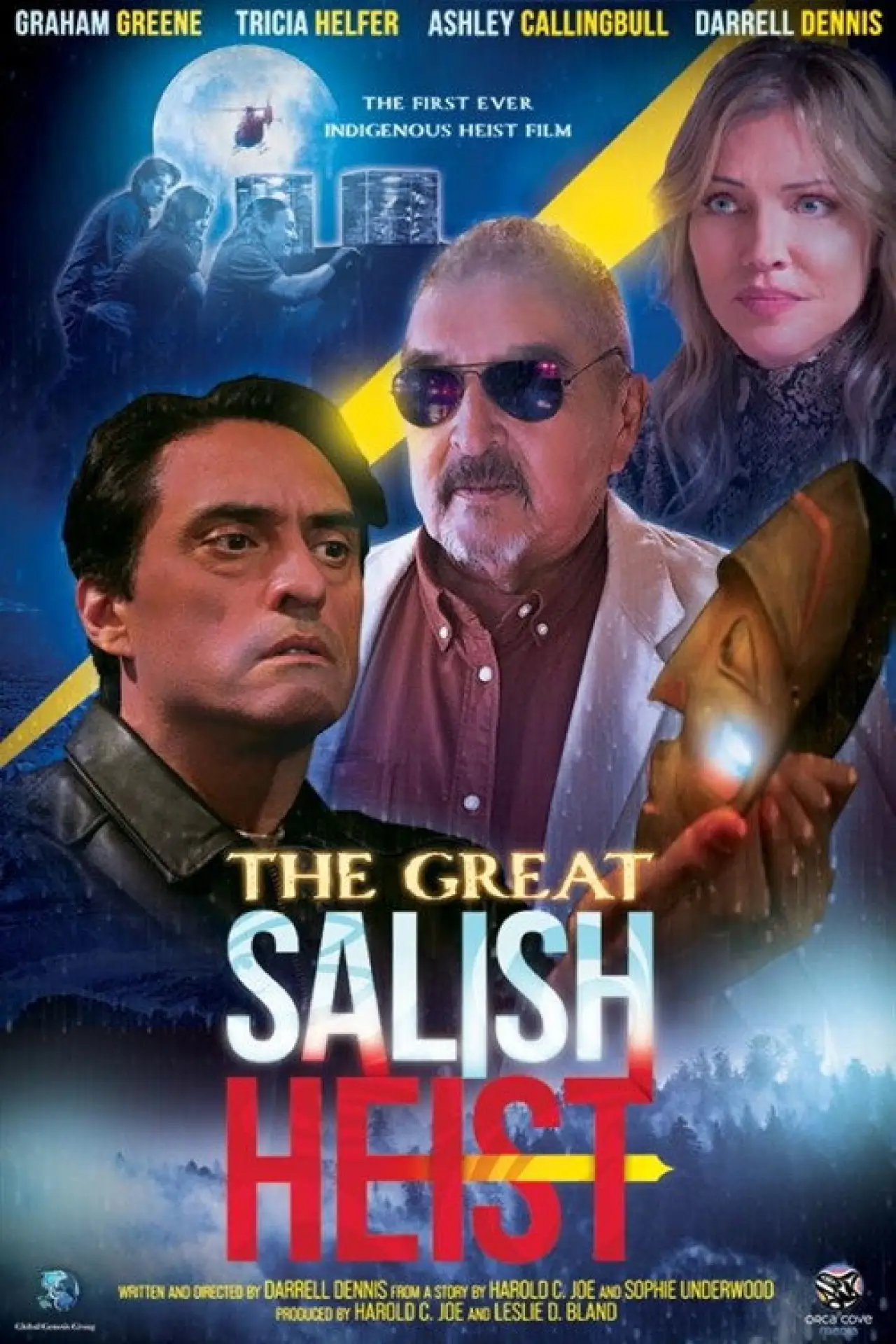 Plakat filmowy "The Great Salish Heist"