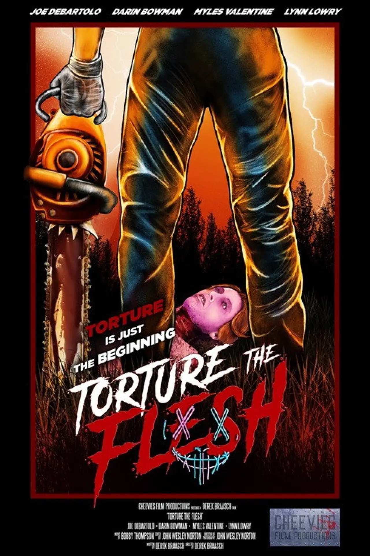 Plakat filmowy "Torture the Flesh"