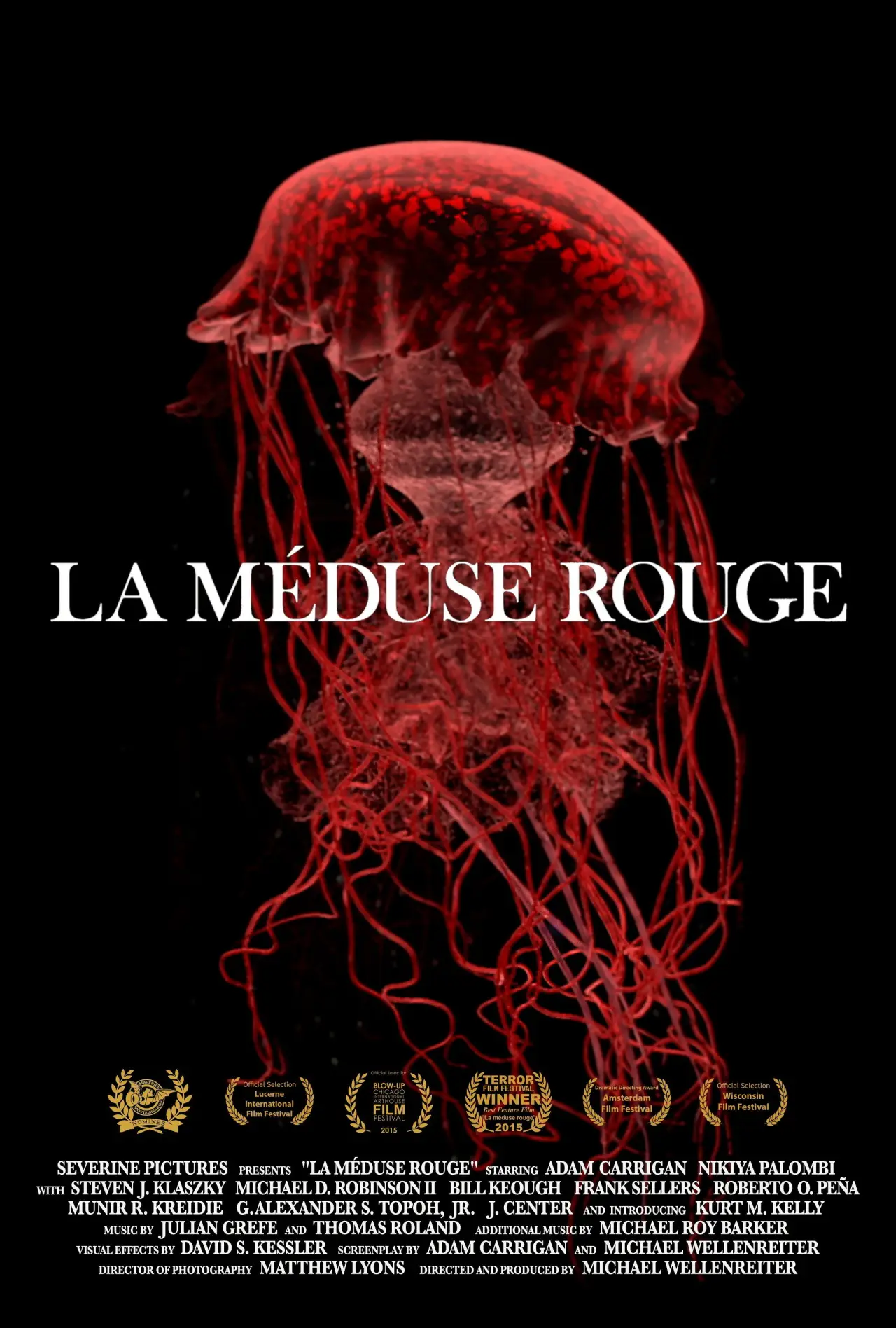 Plakat filmowy "Red Medusa"