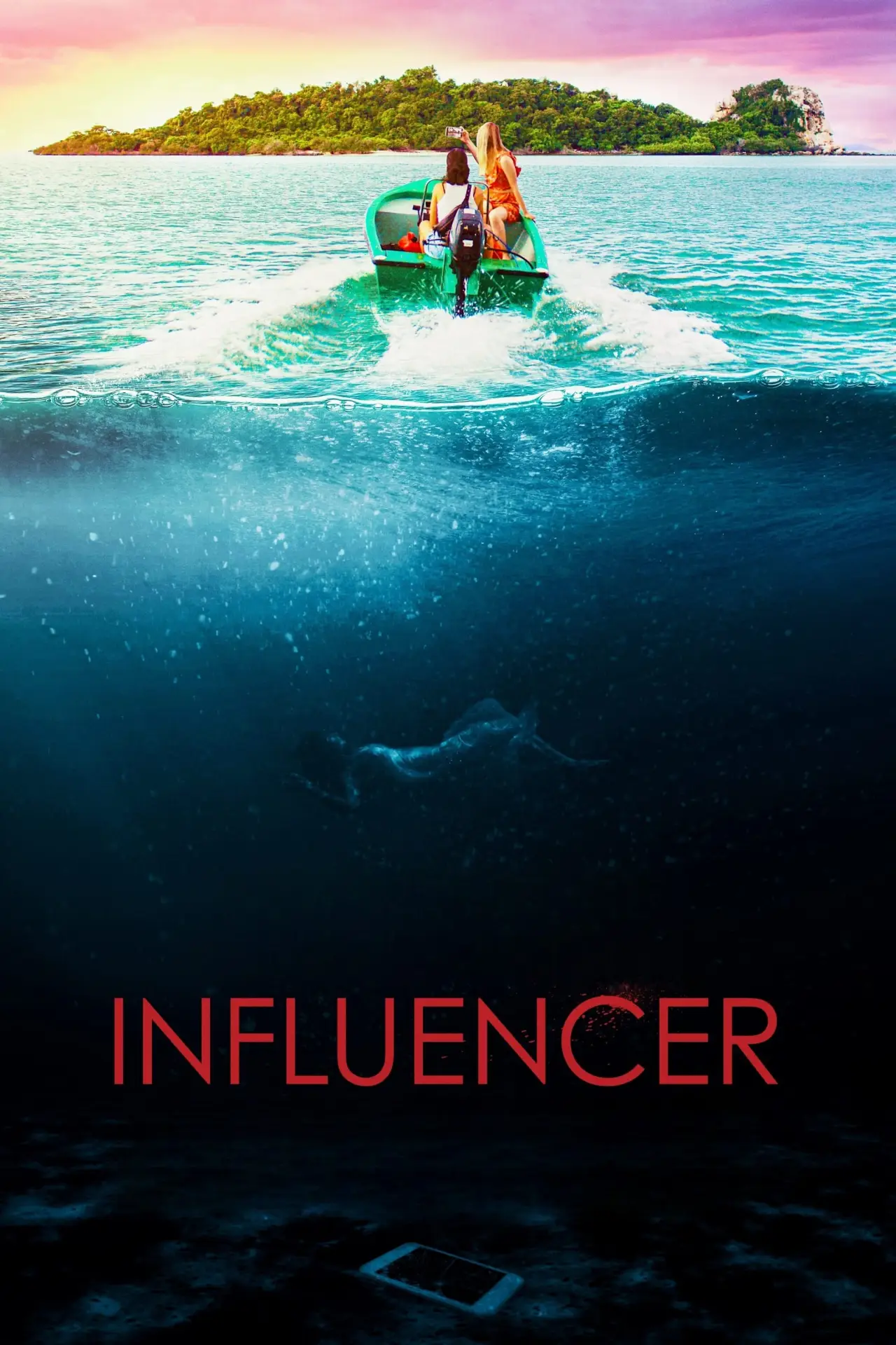 Plakat filmowy "Influencerka"