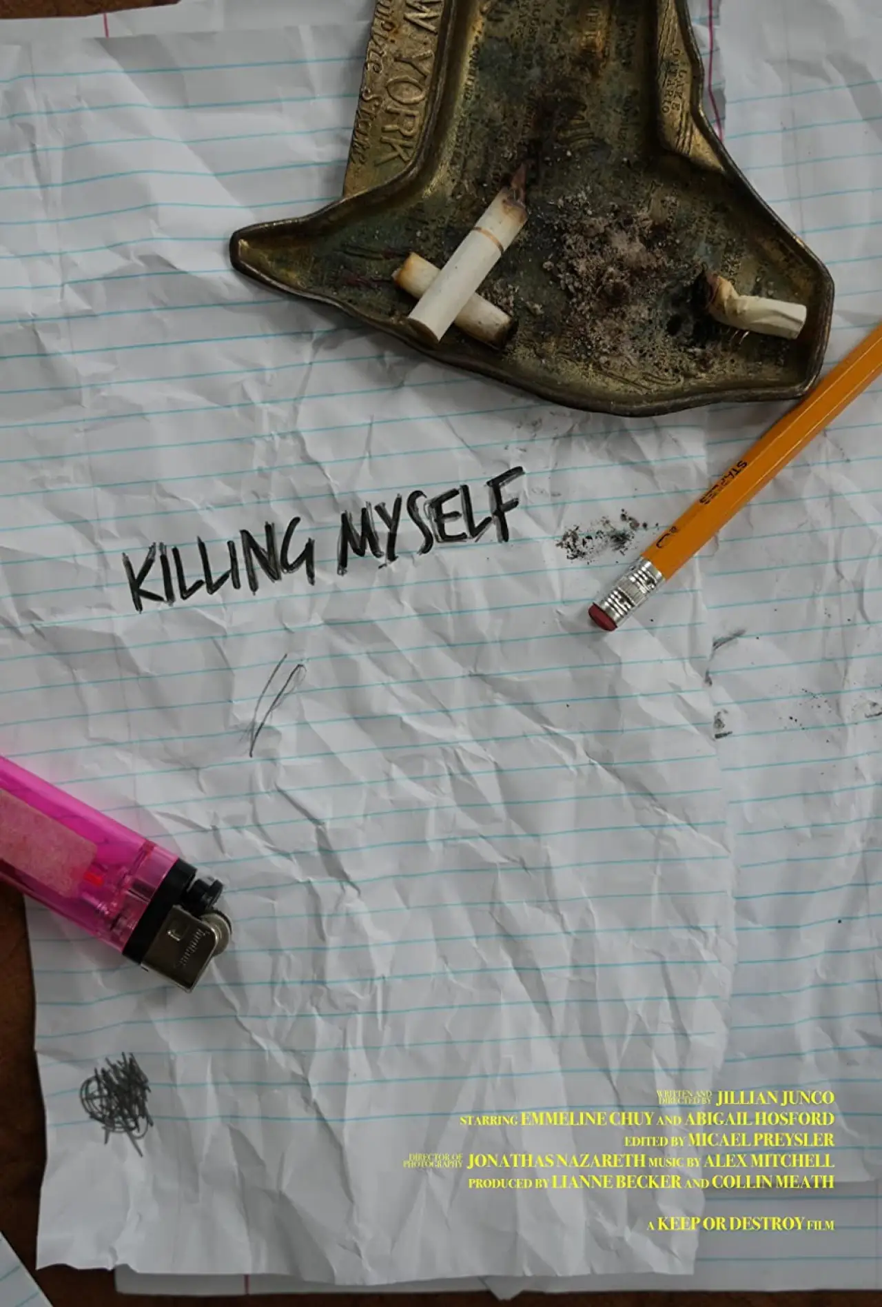 Plakat filmowy "Killing Myself"
