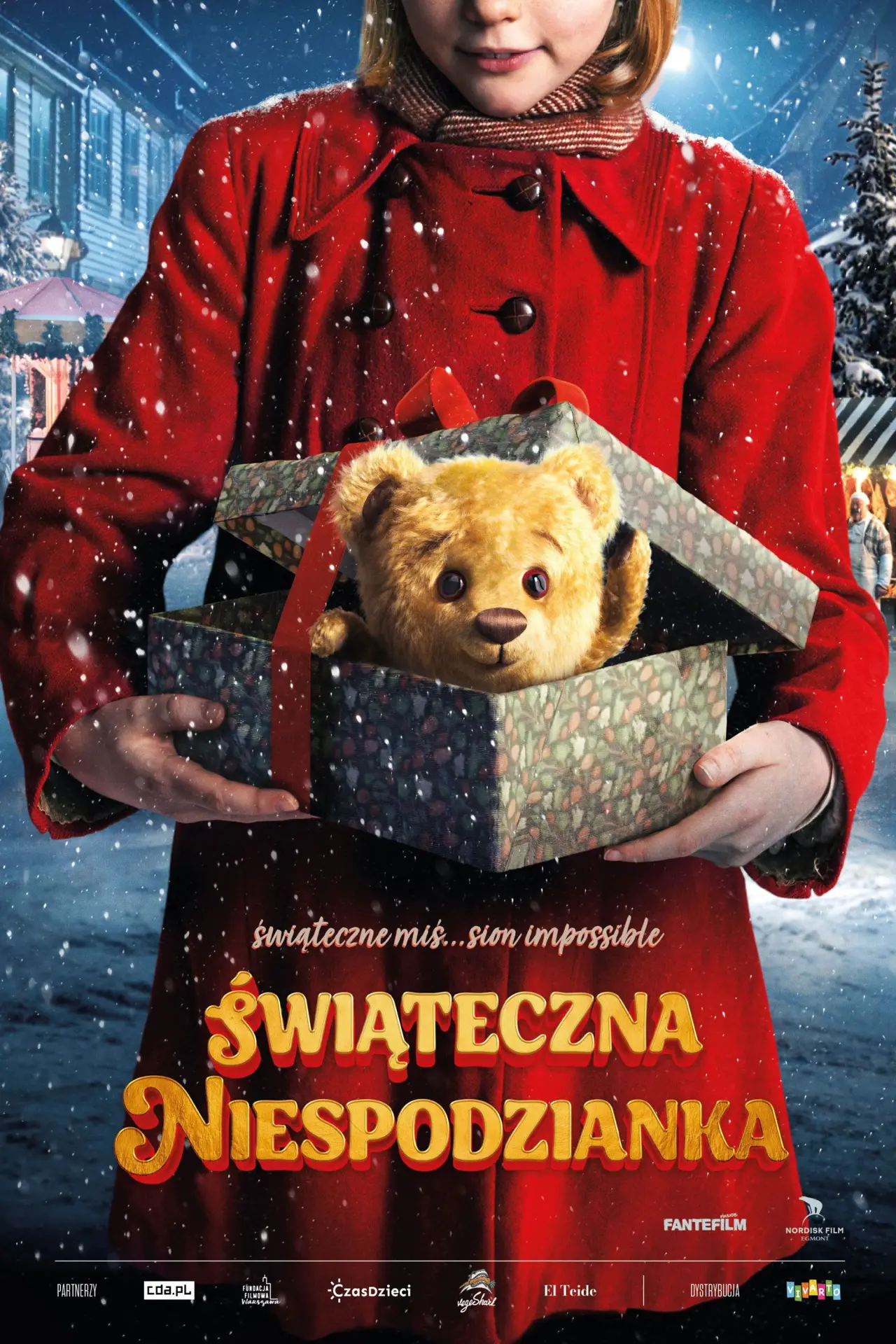 Plakat filmowy "Świąteczna niespodzianka"