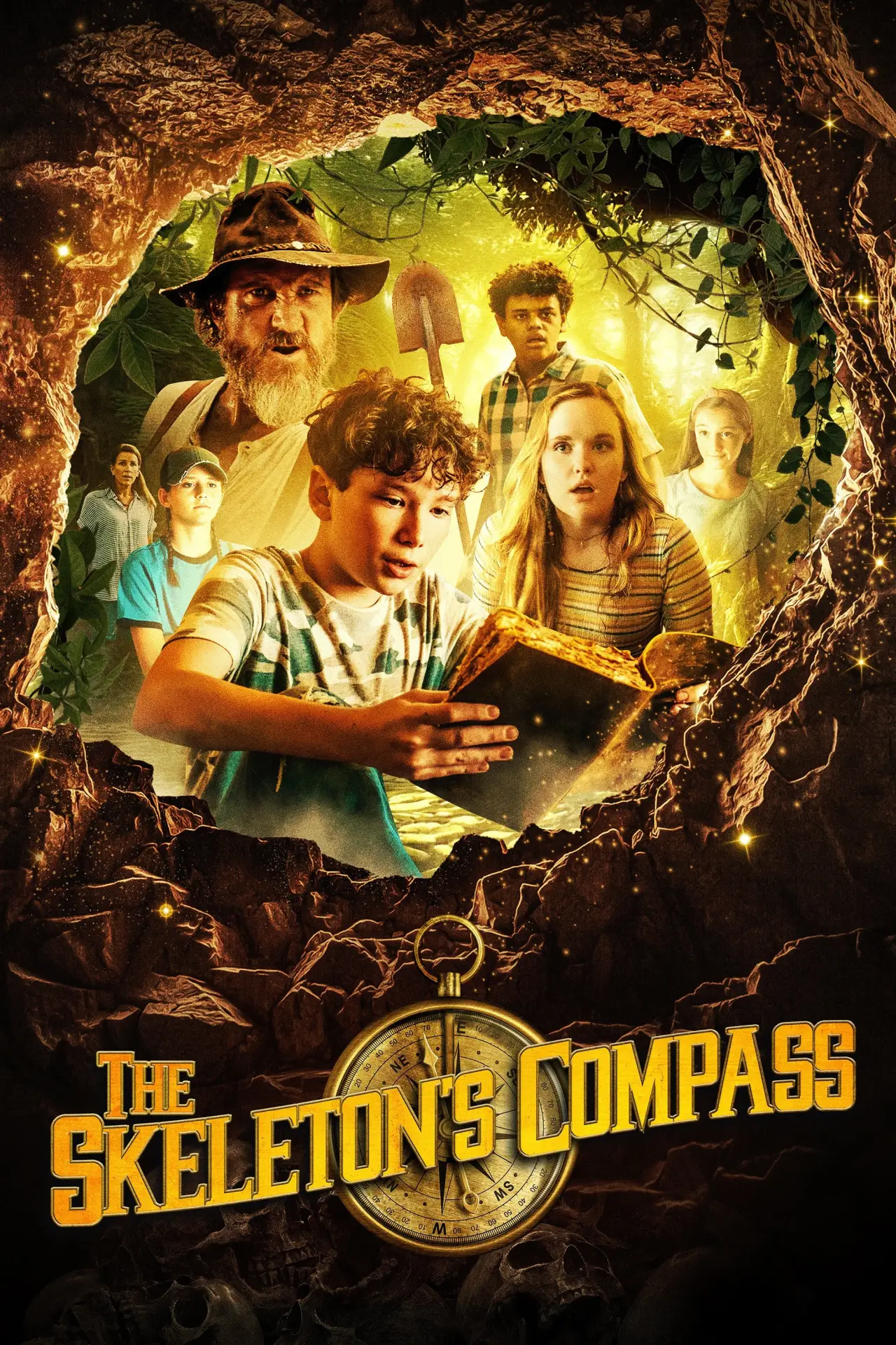 Plakat filmowy "Kompas szkieletora"