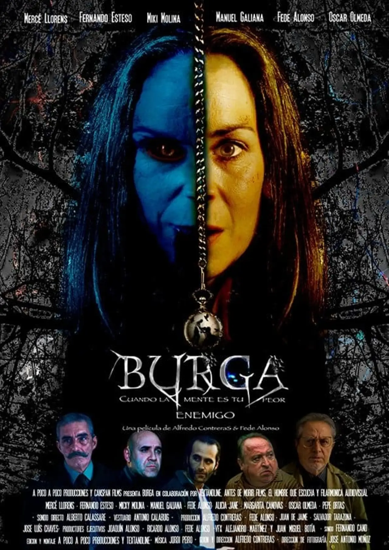 Plakat filmowy "Zabójcze wizje"