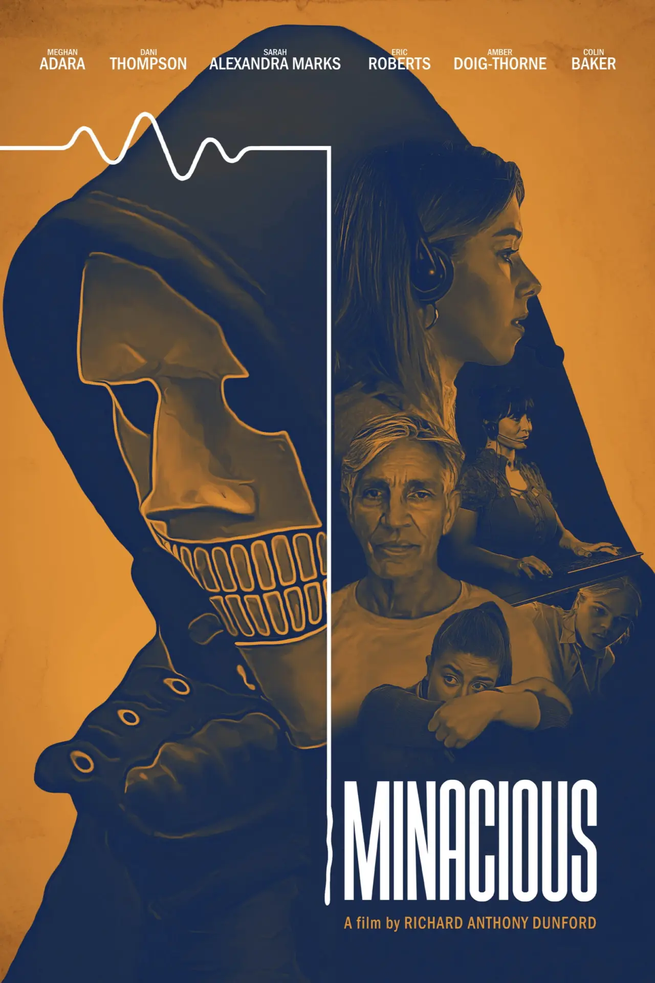 Plakat filmowy "Minacious"