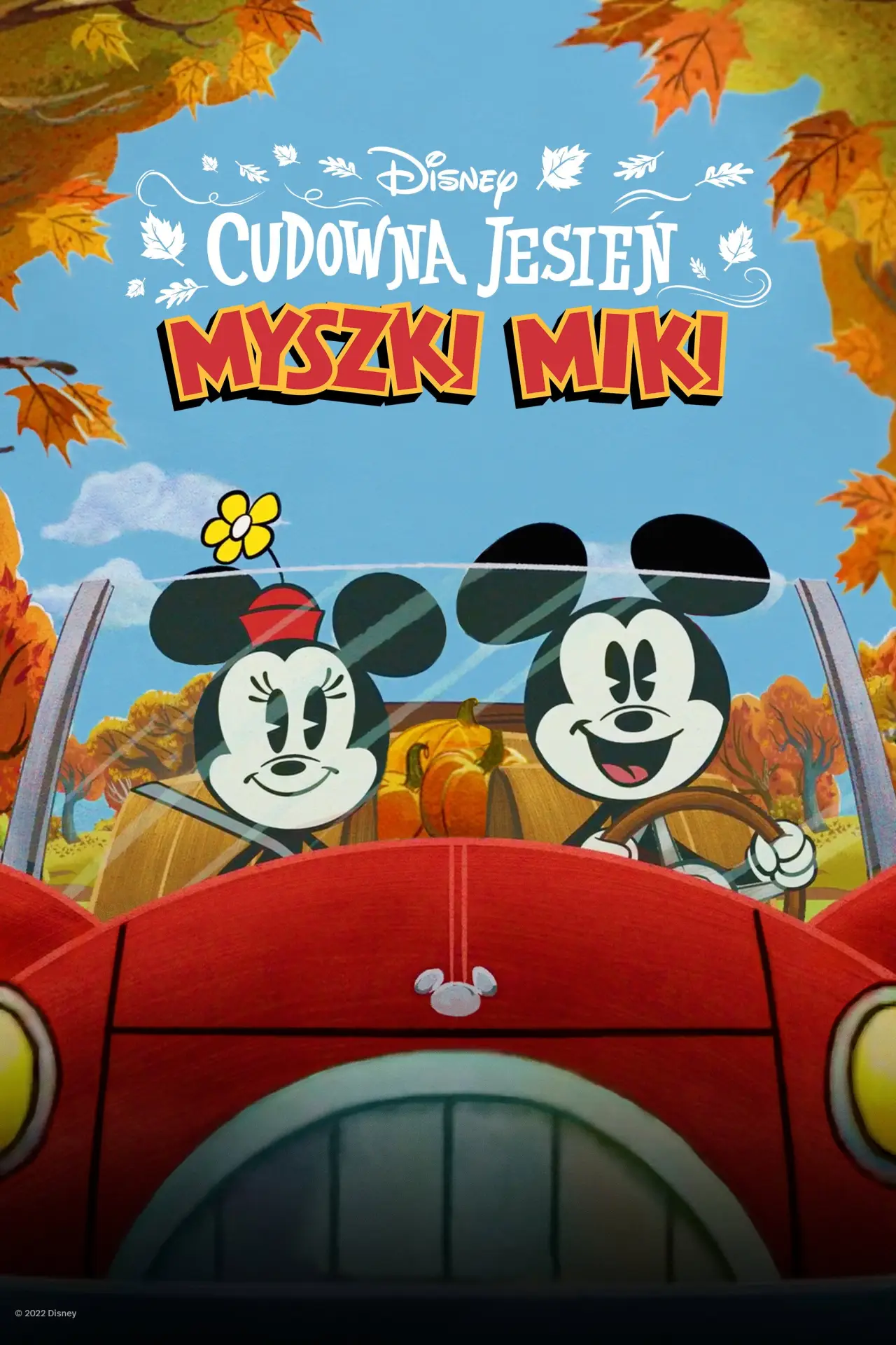 Plakat filmowy "Cudowna jesień Myszki Miki"