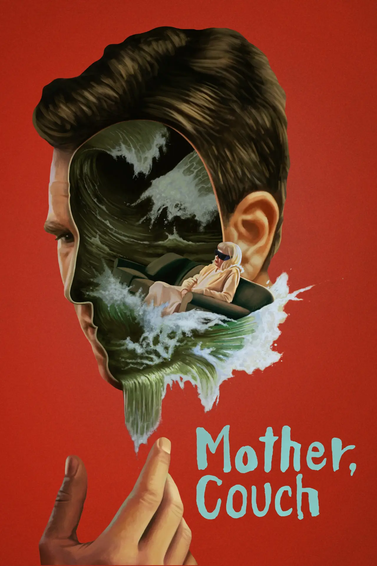 Plakat filmowy "Matka, kanapa"