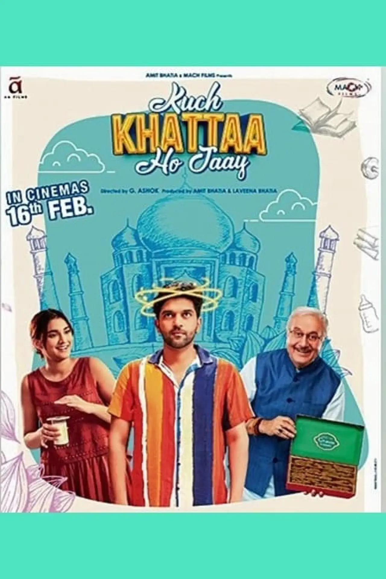 Plakat filmowy "कुछ खट्टा हो जाए"