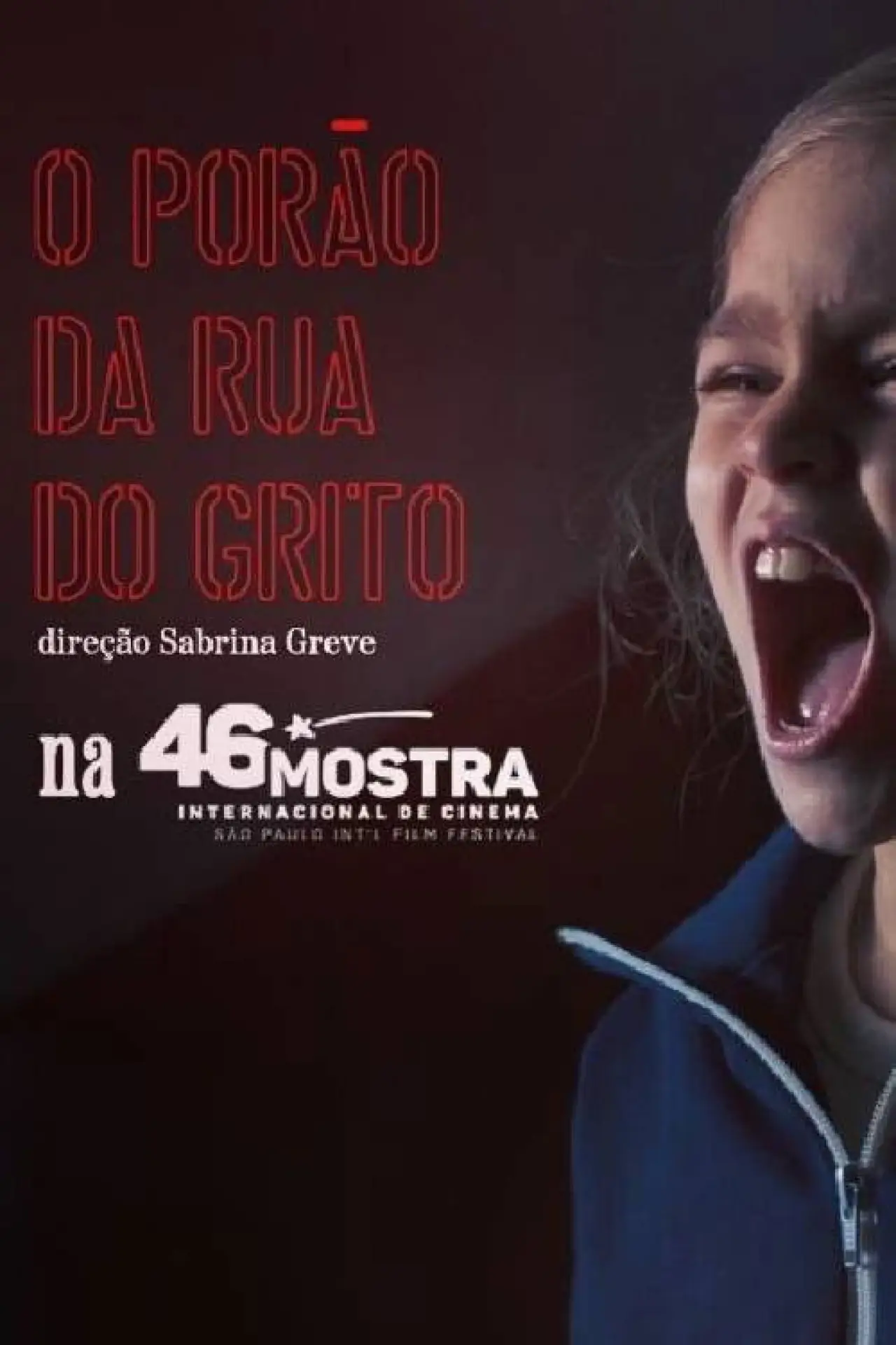 Plakat filmowy "O Porão da Rua do Grito"