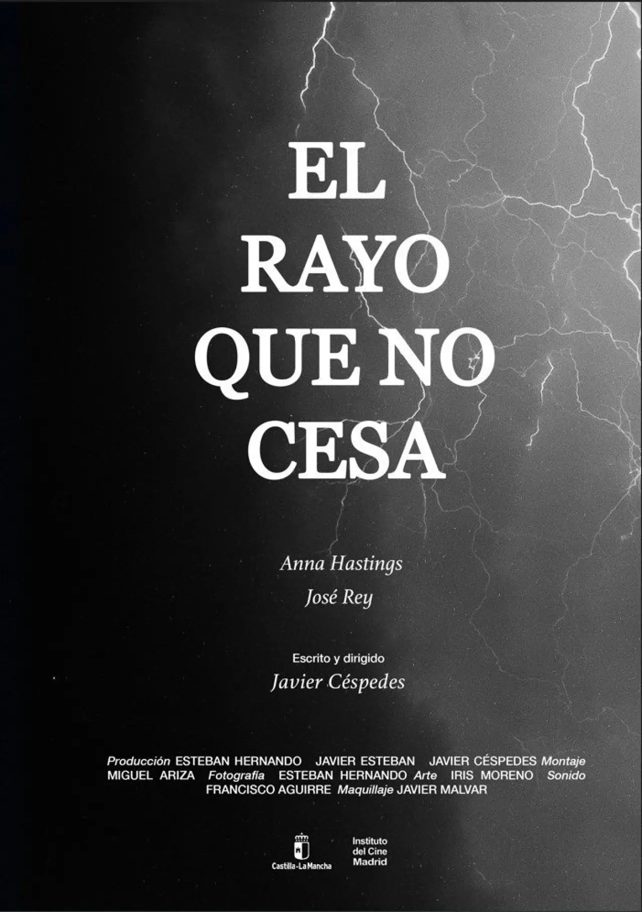 Plakat filmowy "El Rayo Que No Cesa"