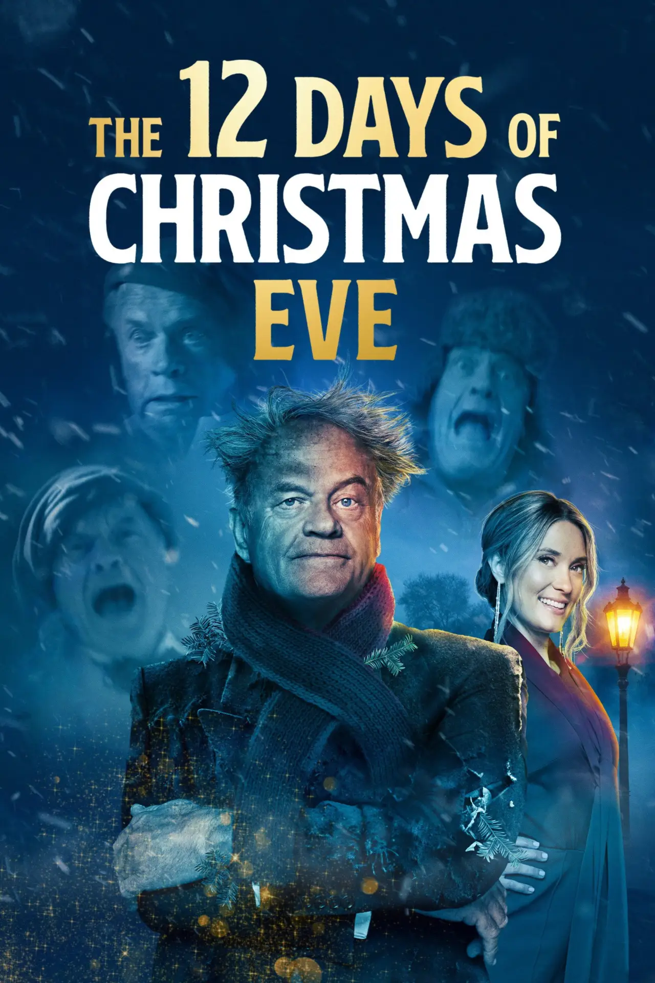 Plakat filmowy "Dwanaście Wigilii"