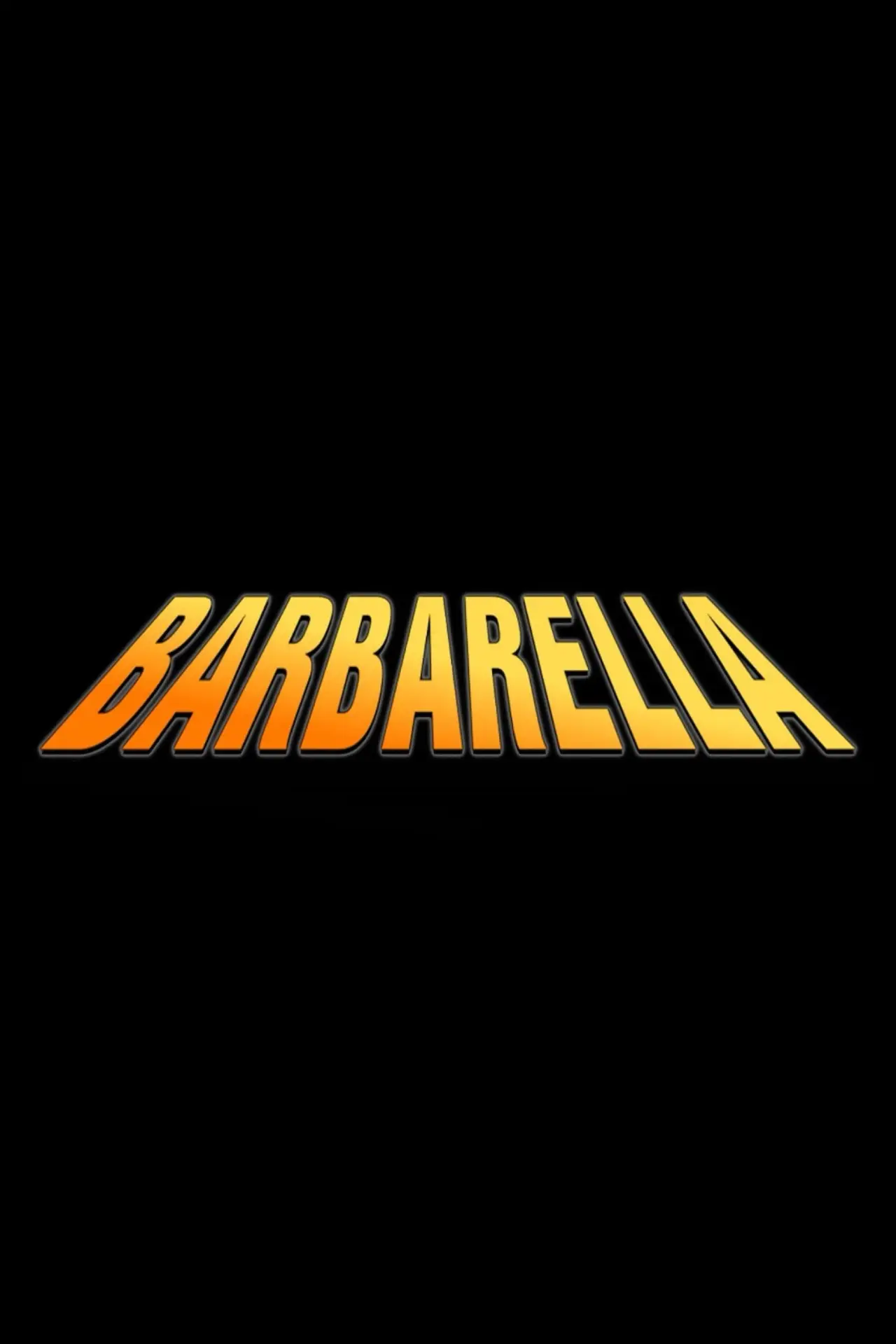 Plakat filmowy "Barbarella"