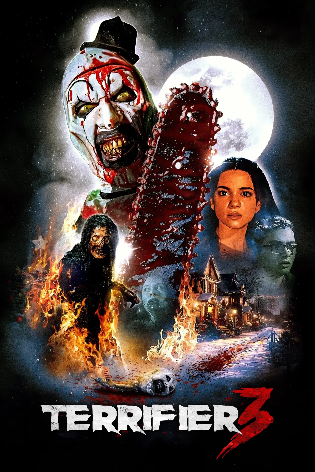 Plakat filmowy "Terrifier 3"