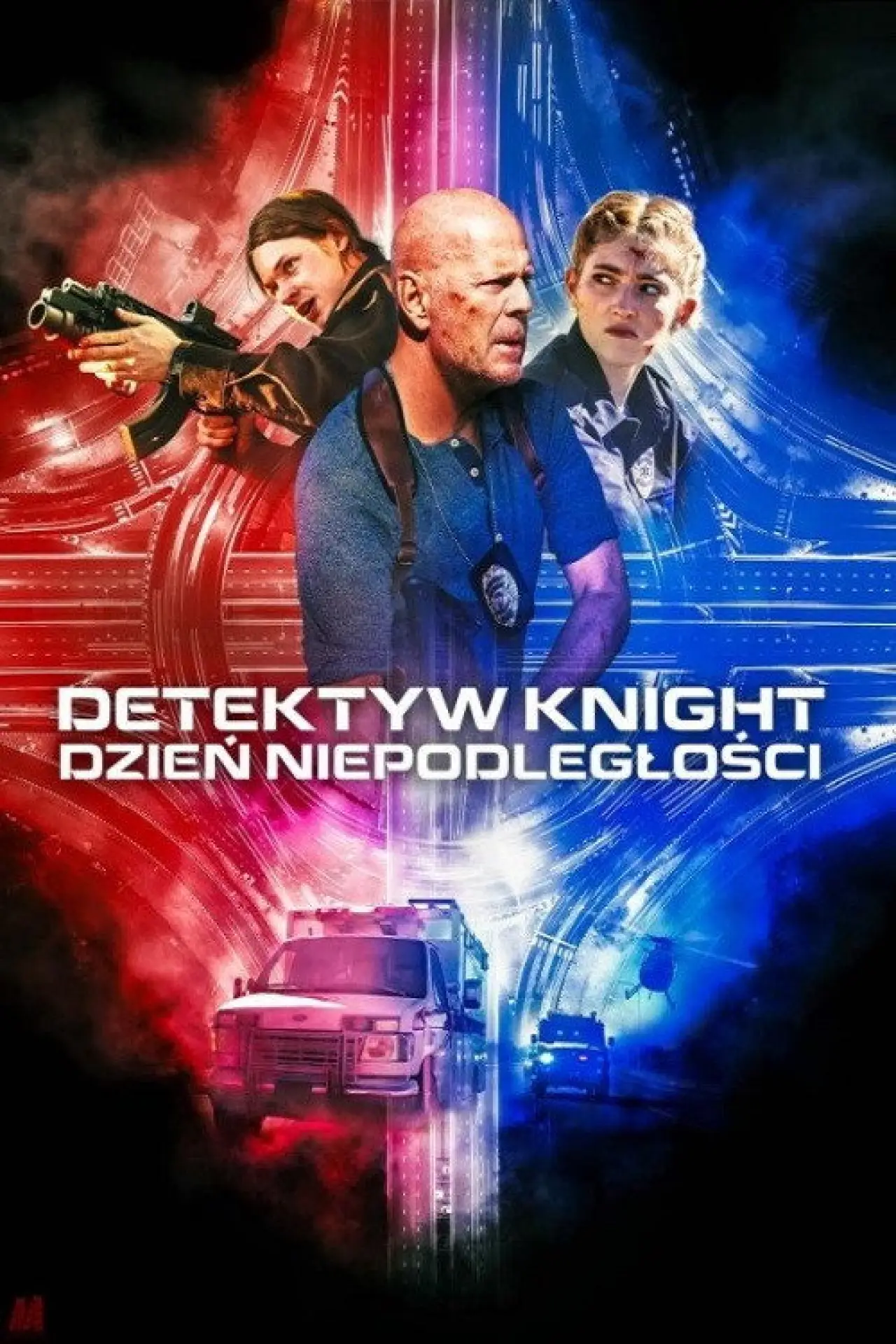 Plakat filmowy "Detektyw Knight: Dzień Niepodległości"