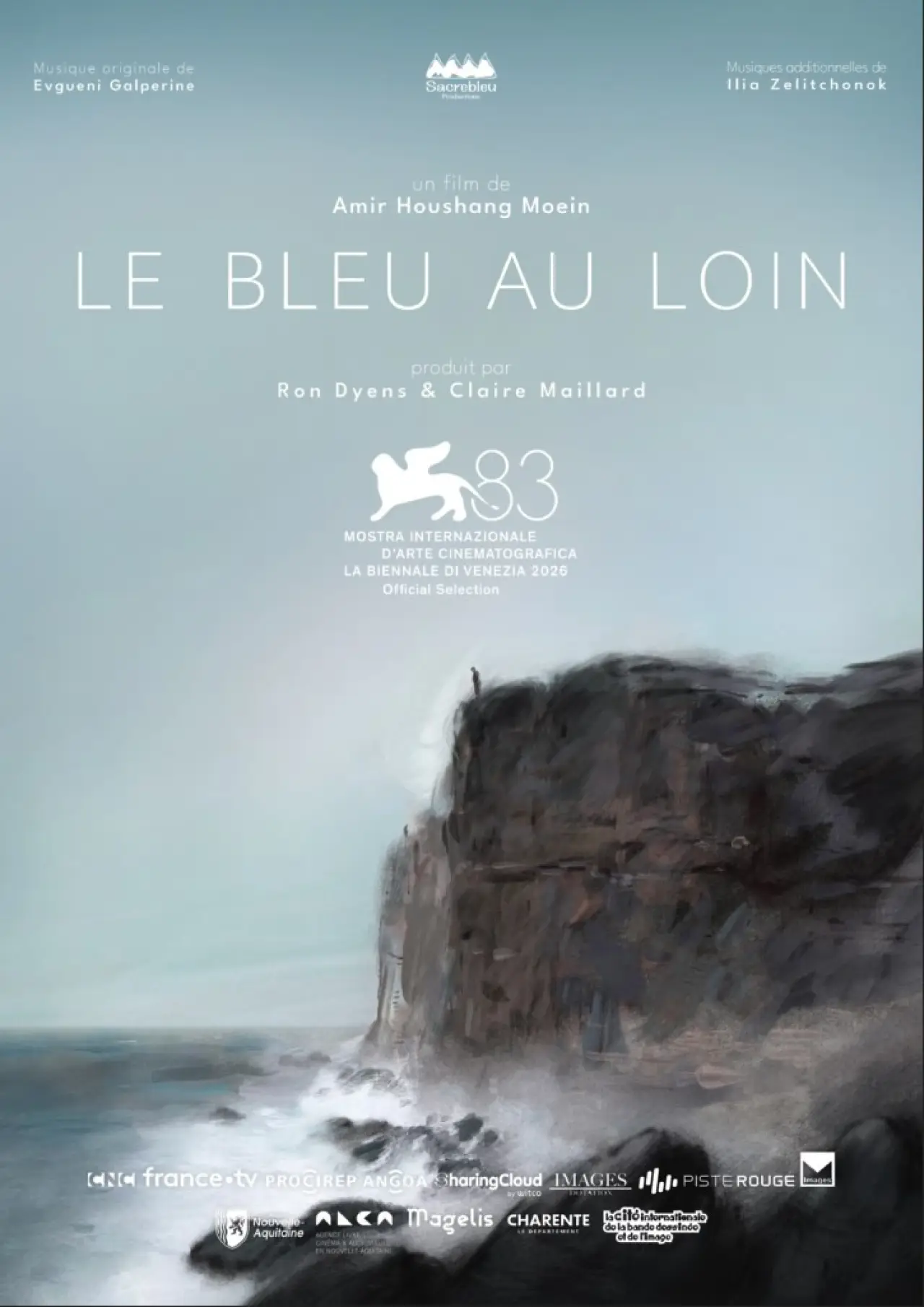 Plakat filmowy "Bleu Au Loin"