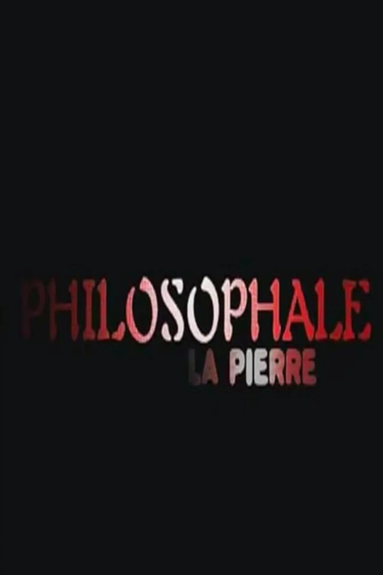 Plakat filmowy "Philosophale"
