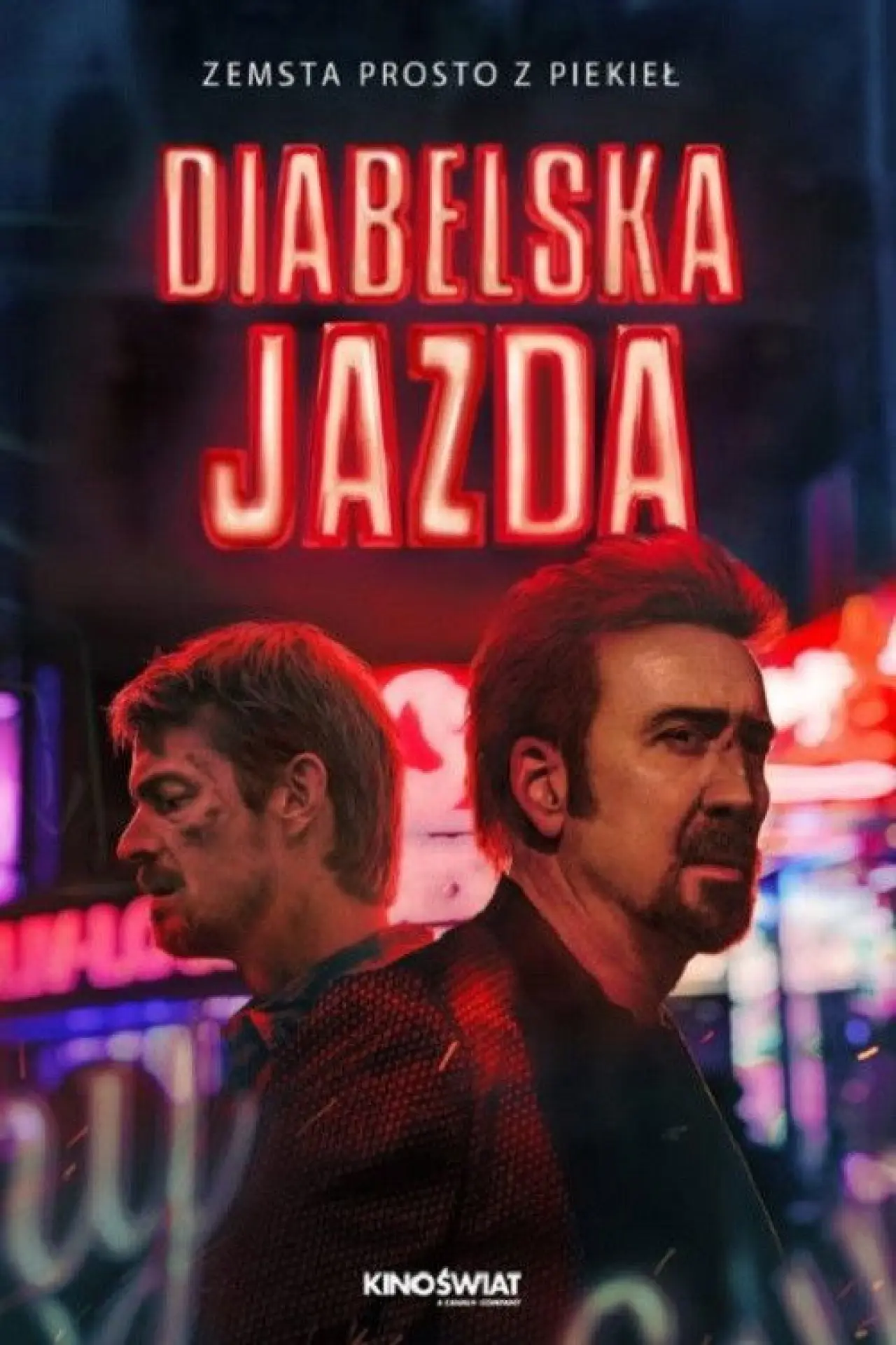 Plakat filmowy "Diabelska jazda"