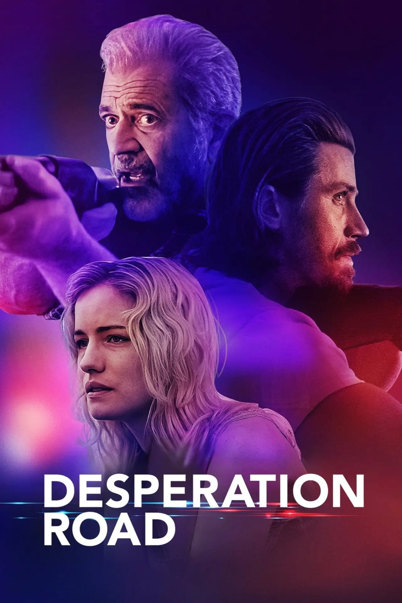 Plakat filmowy "Droga bez odwrotu"
