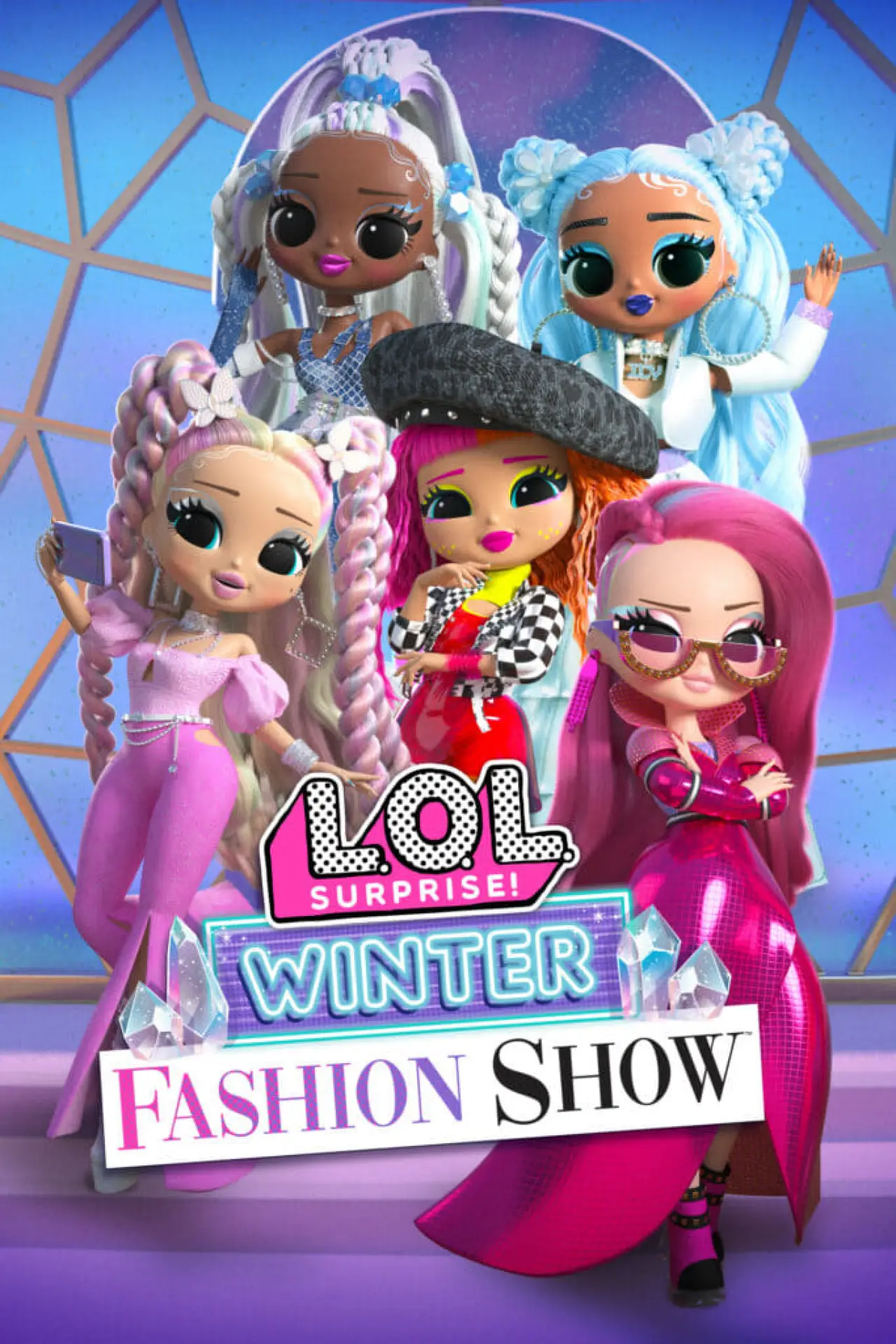 Plakat filmowy "L.O.L. Surprise! Winter Fashion Show"