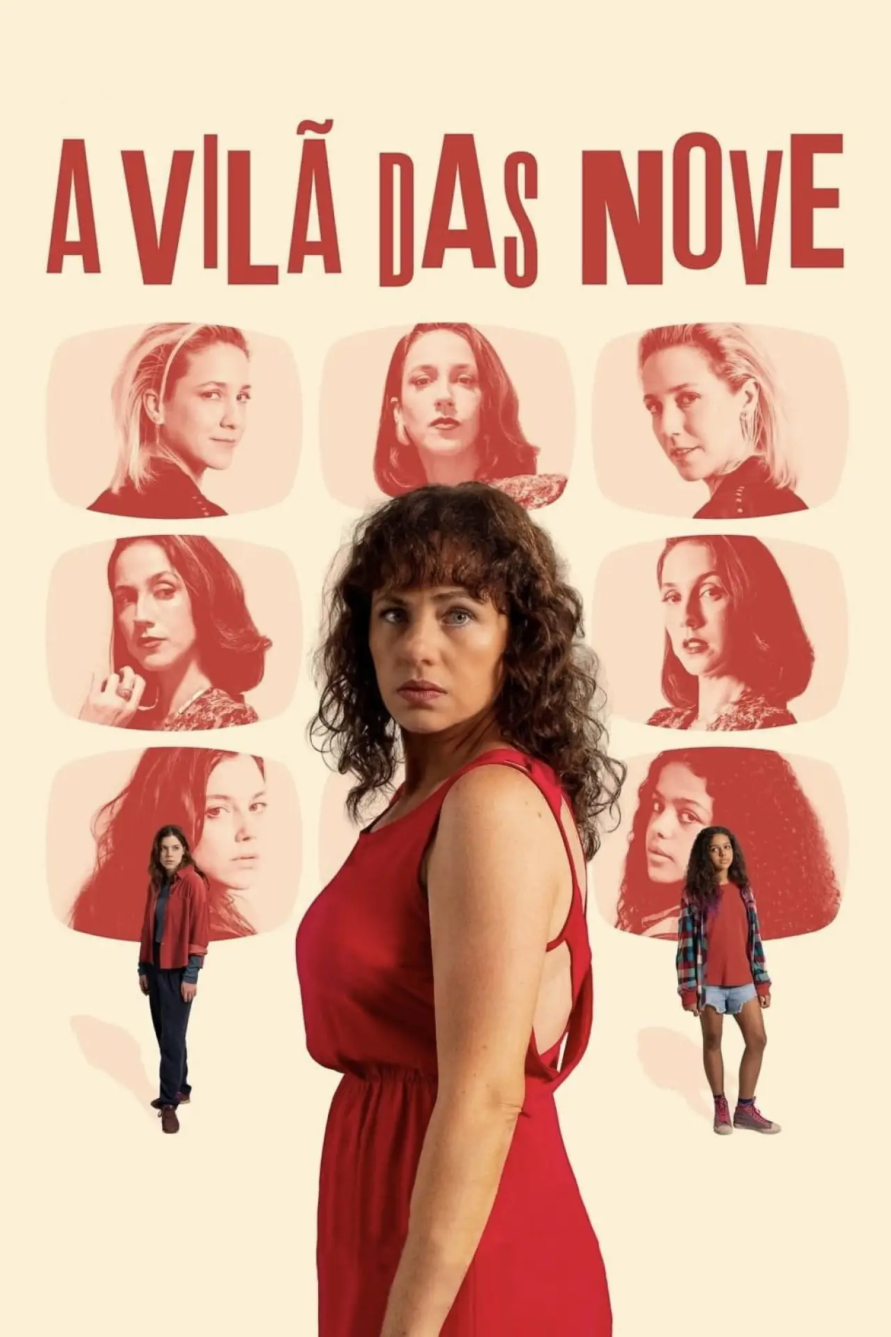 Plakat filmowy "A Vilã das Nove"