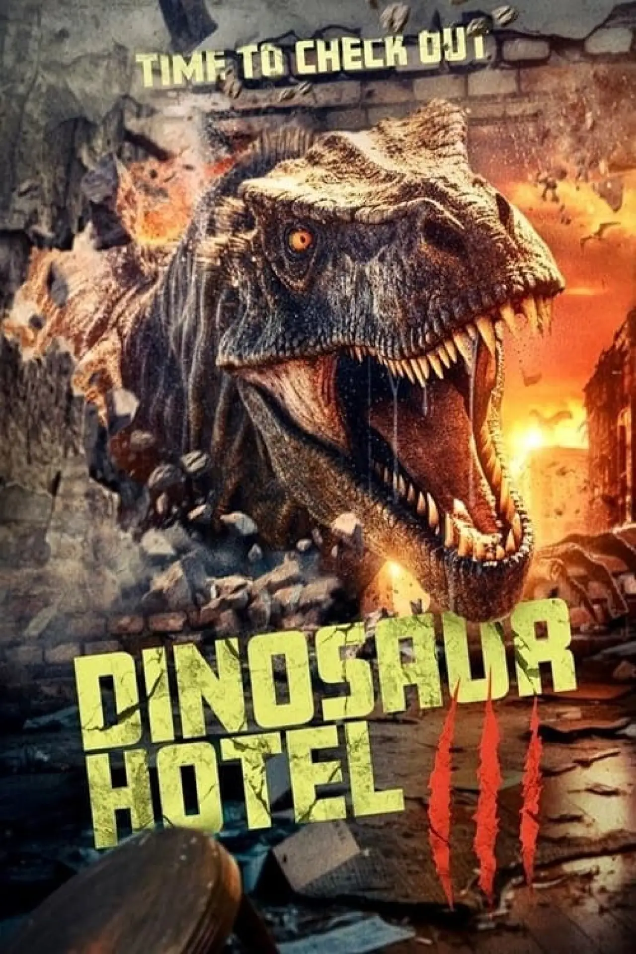 Plakat filmowy "Dinosaur Hotel 3"