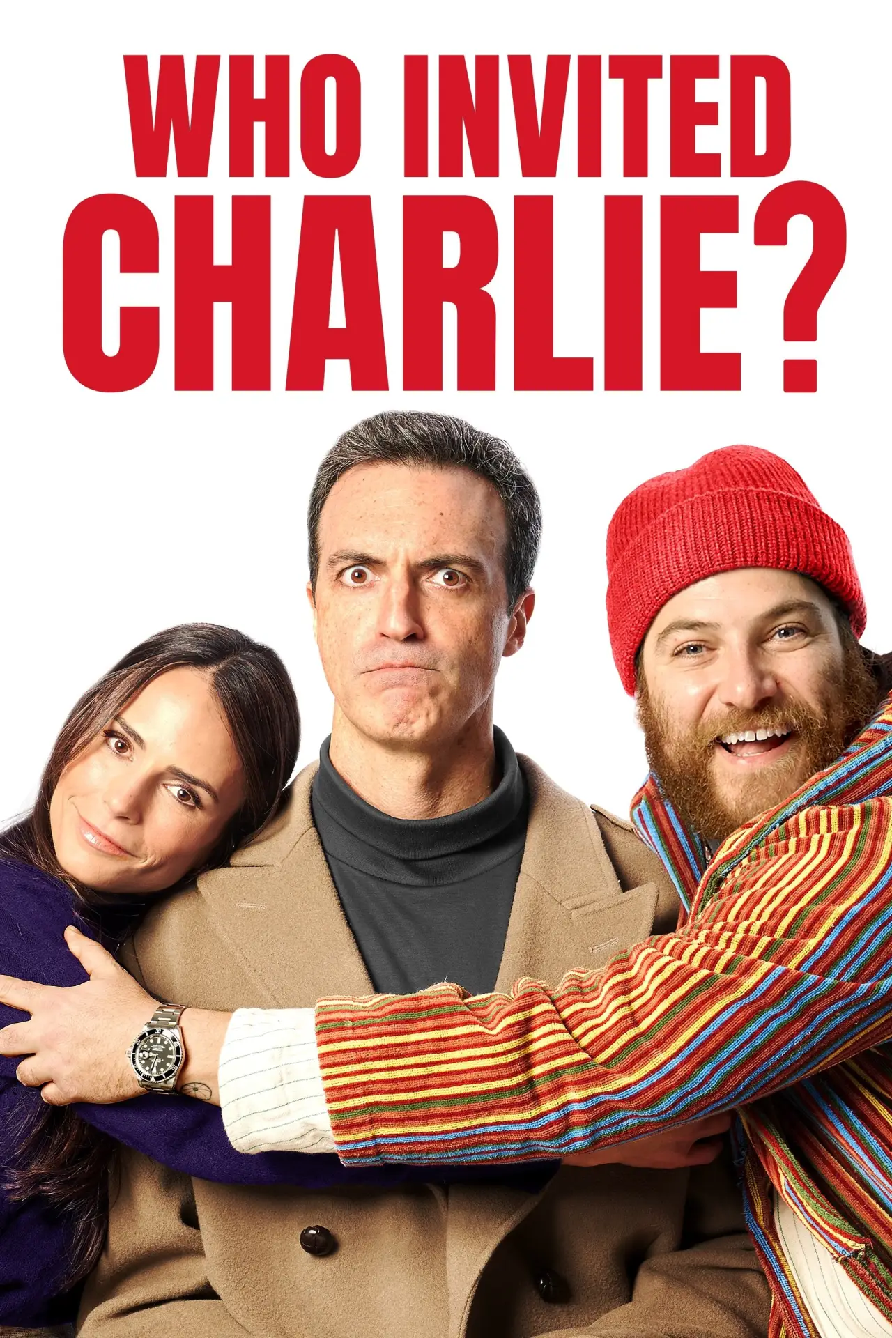 Plakat filmowy "Czy leci z nami Charlie ?"