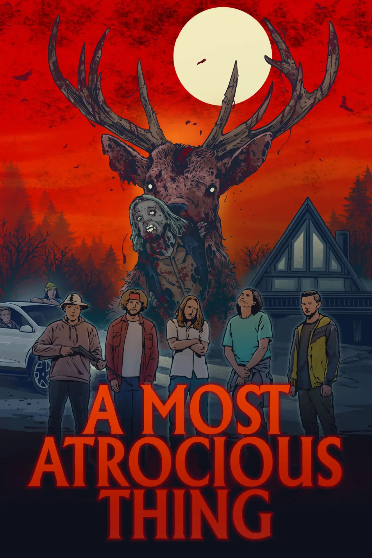 Plakat filmowy "A Most Atrocious Thing"