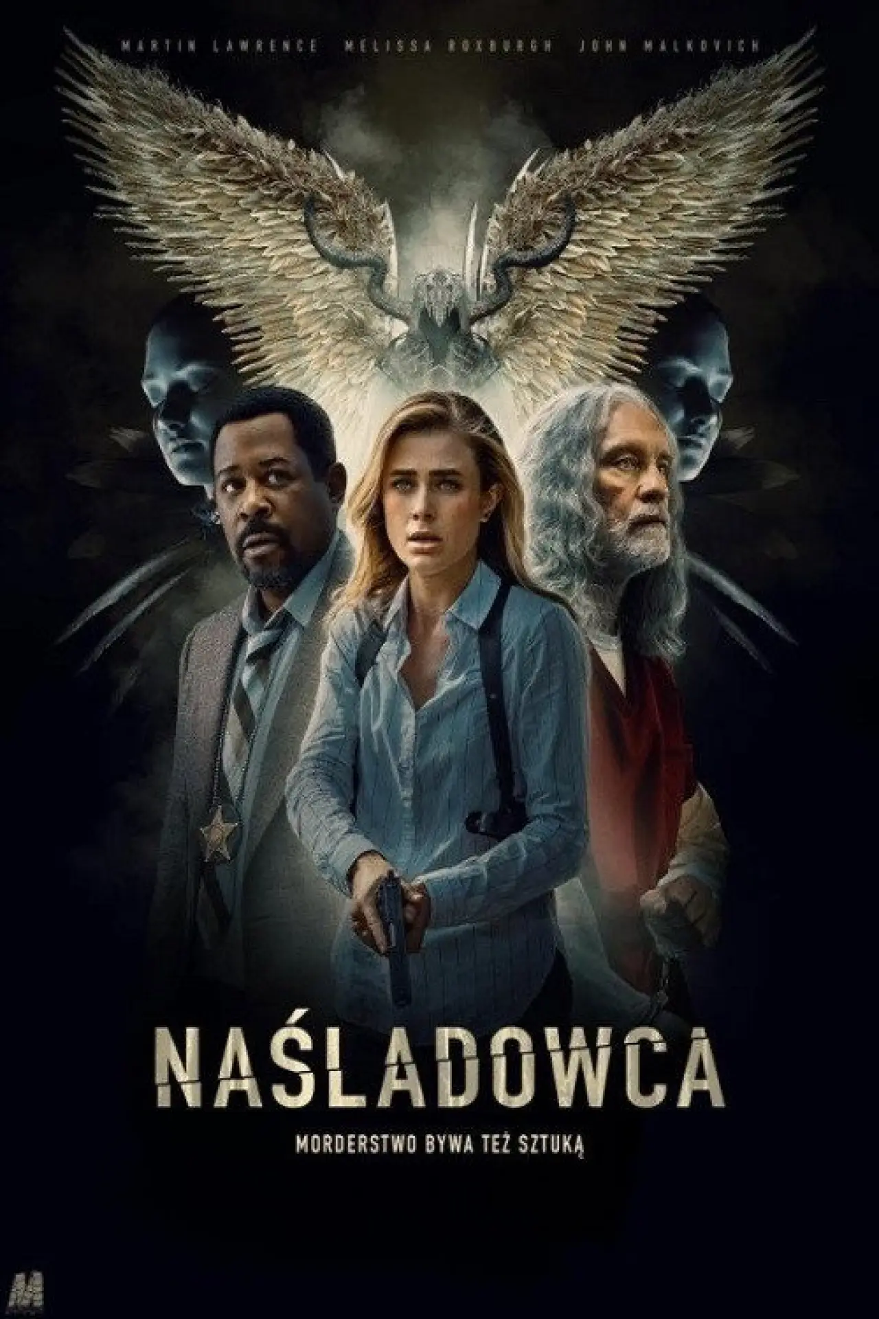 Plakat filmowy "Naśladowca"