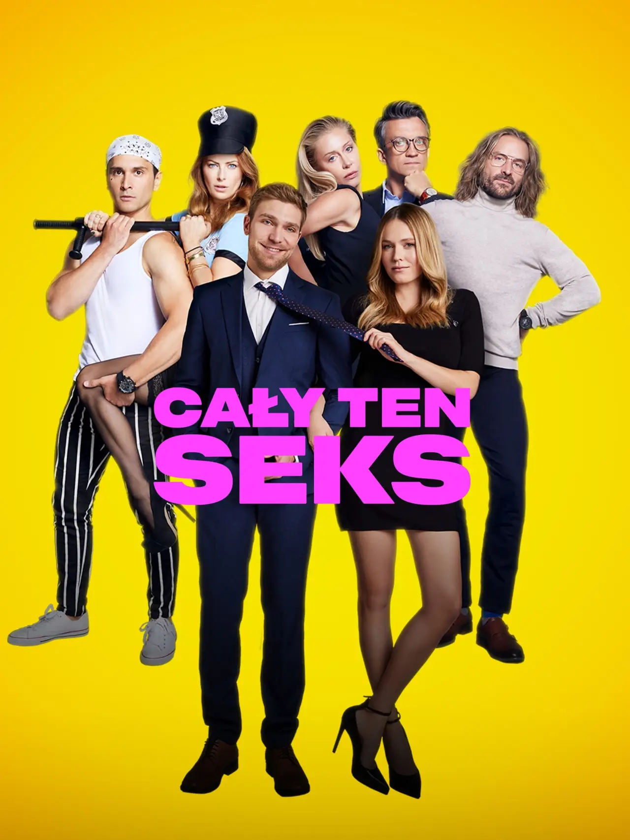 Plakat filmowy "Cały ten seks"