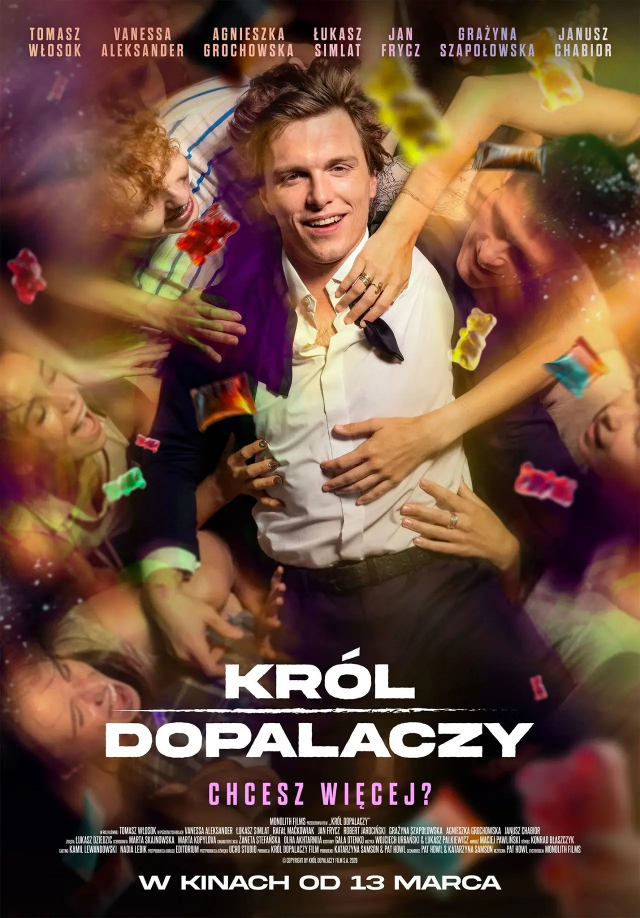 Plakat filmowy "Król dopalaczy"