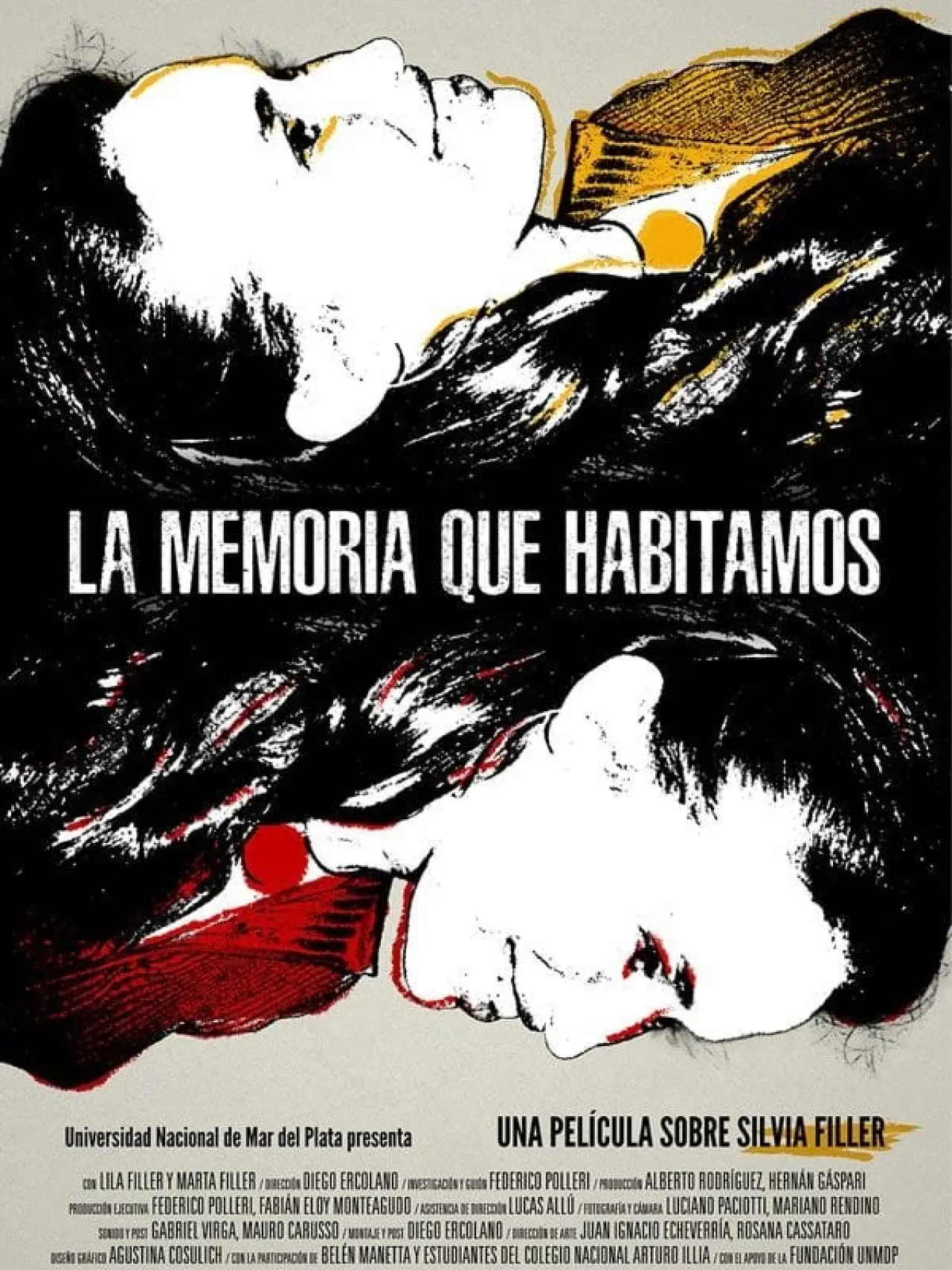 Plakat filmowy "La memoria que habitamos"