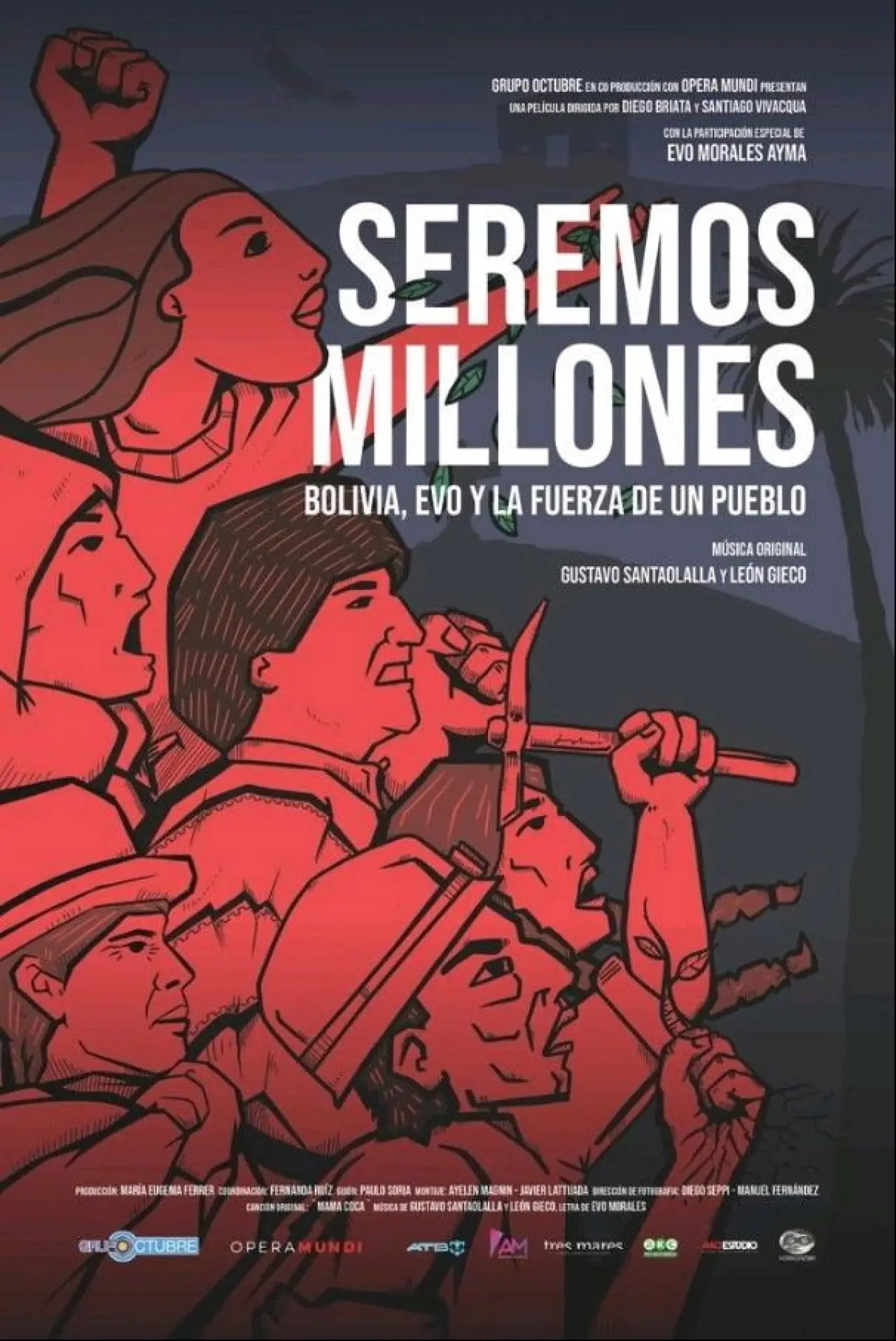 Plakat filmowy "Seremos millones"