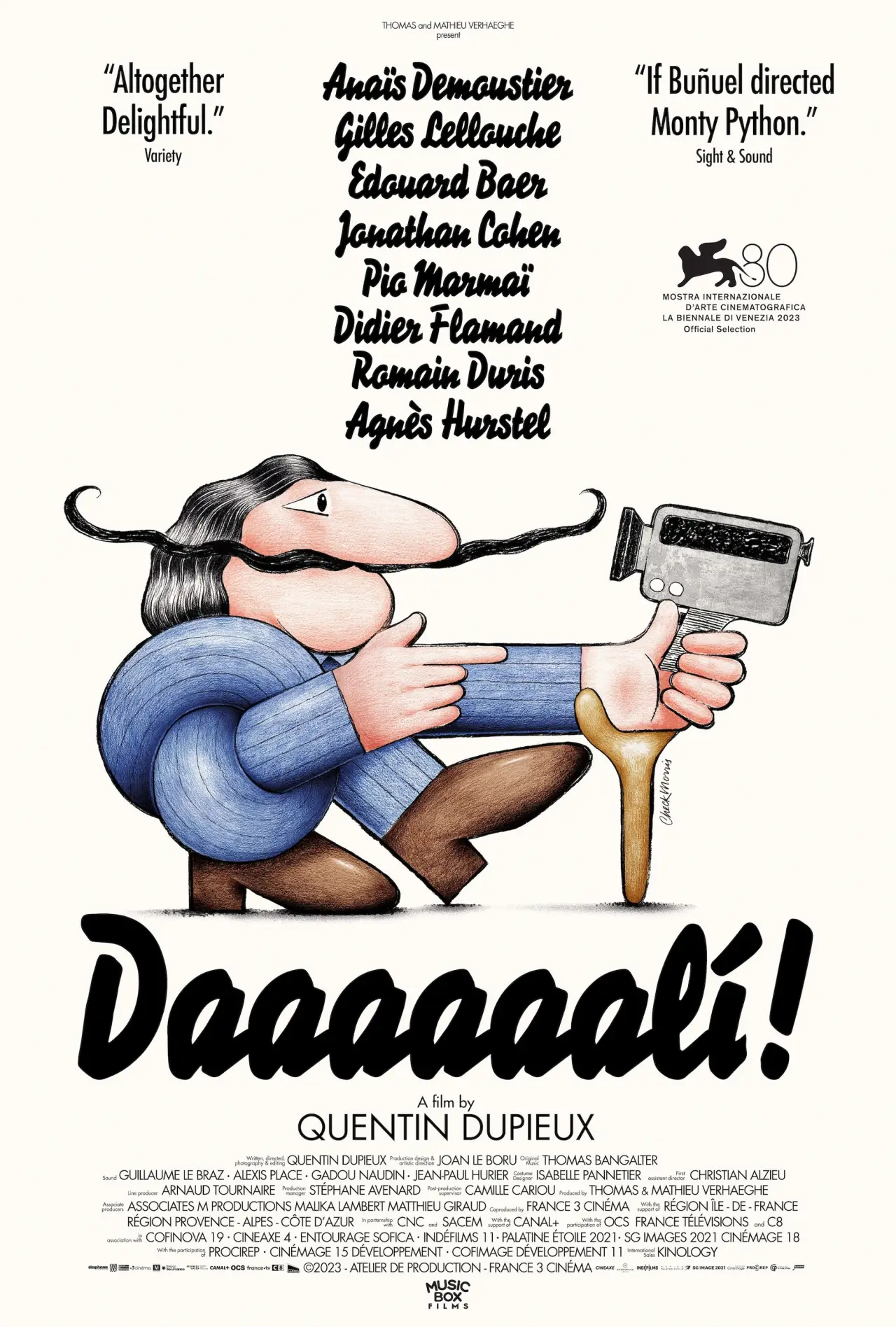 Plakat filmowy "Daaaaaalí !"