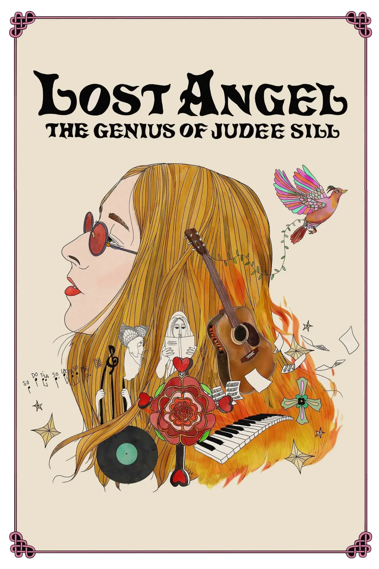 Plakat filmowy "Lost Angel: The Genius of Judee Sill"