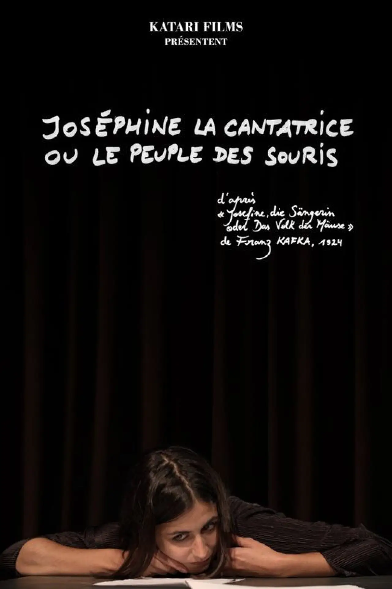 Plakat filmowy "Joséphine La Cantatrice ou le Peuple des Souris"