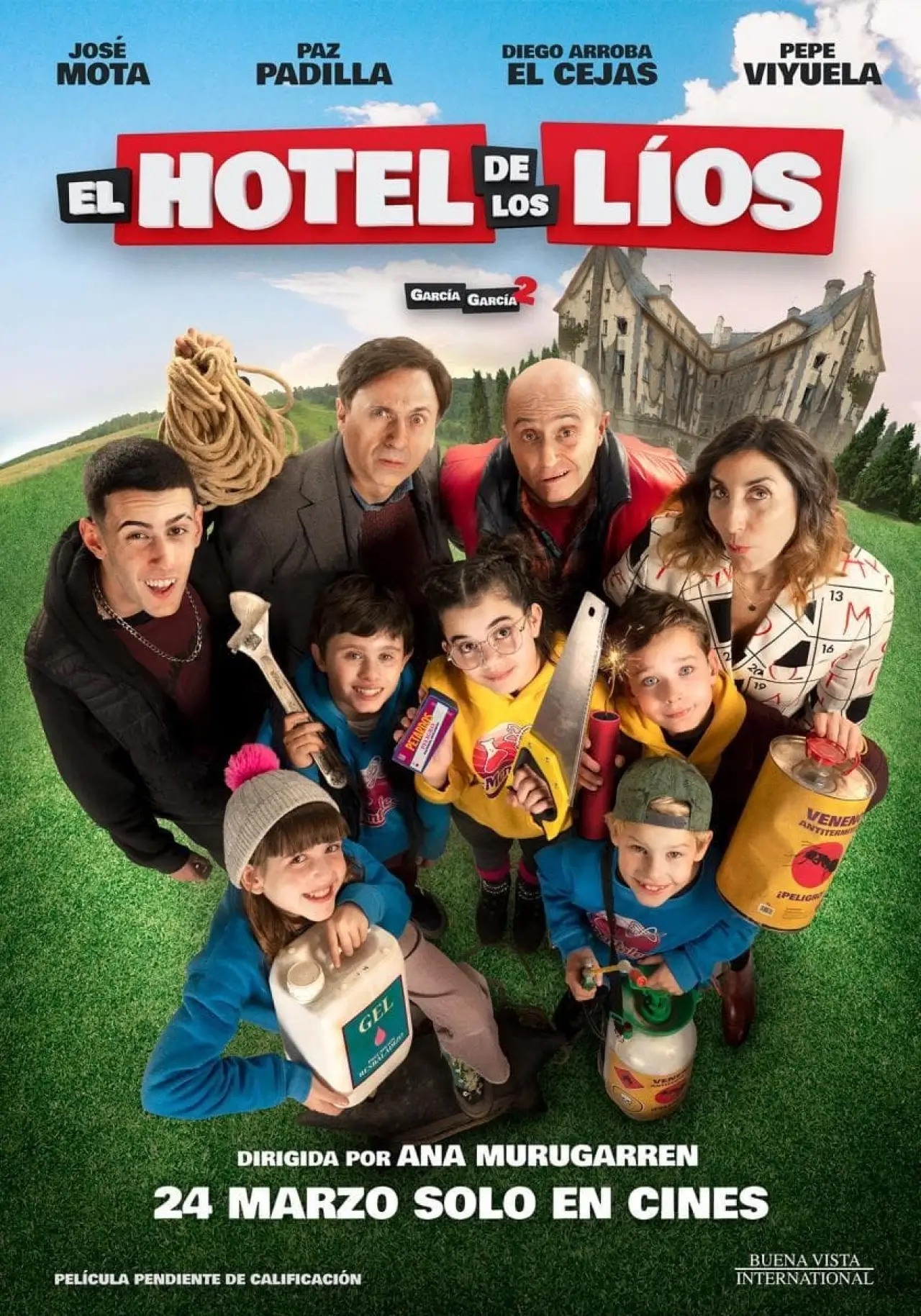 Plakat filmowy "El hotel de los líos: García y García 2"