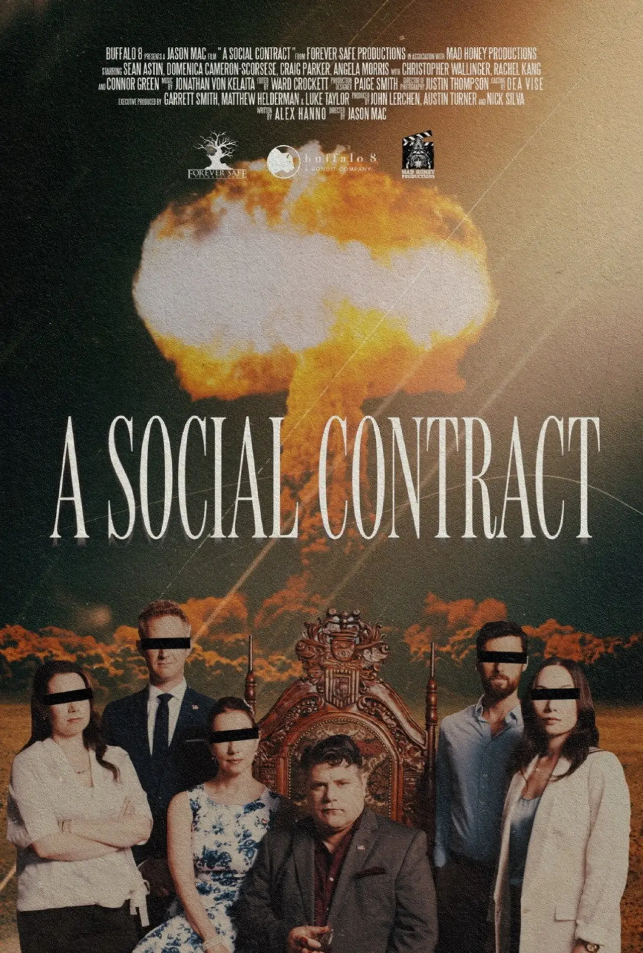 Plakat filmowy "A Social Contract"